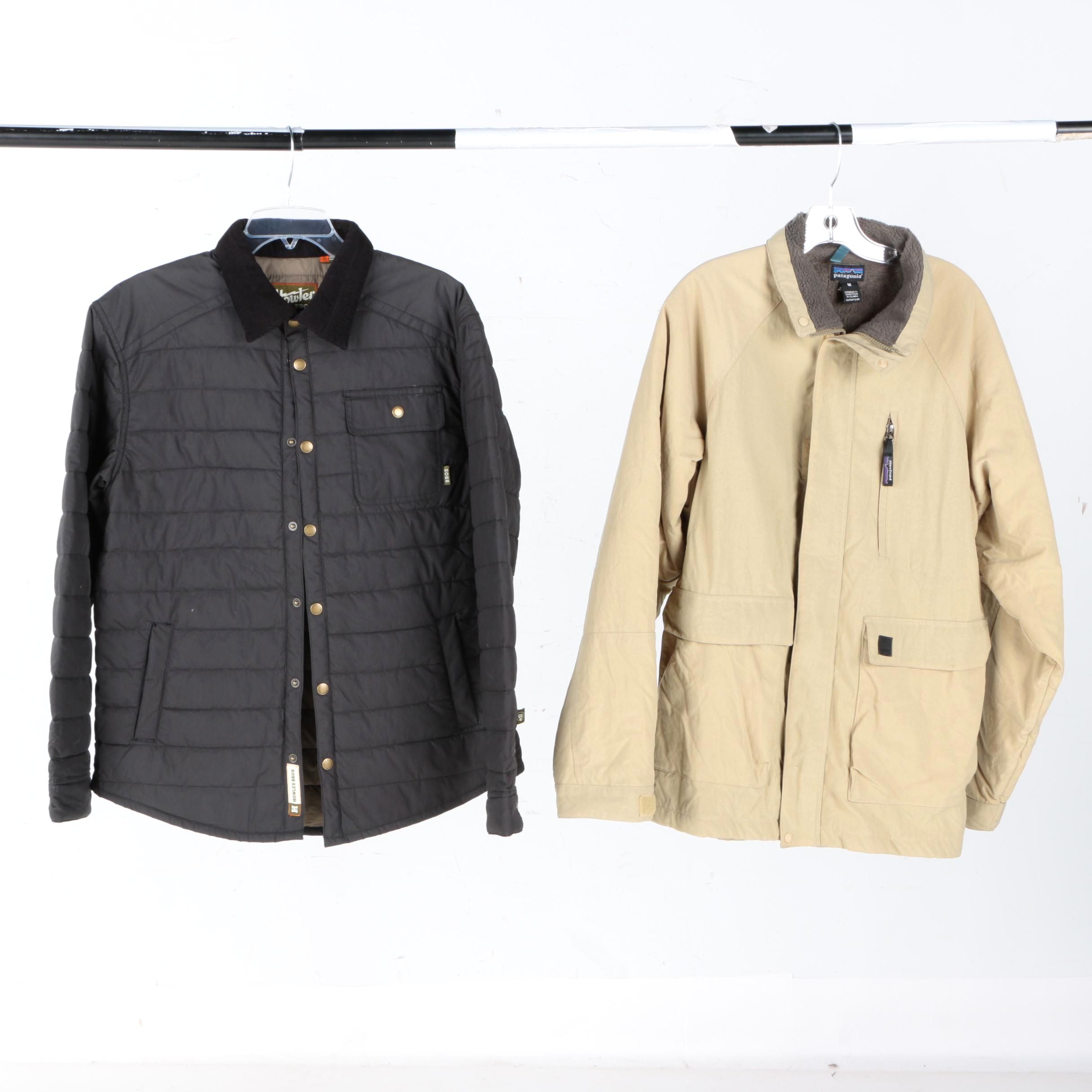 Patagonia and Howler Bros. Jackets