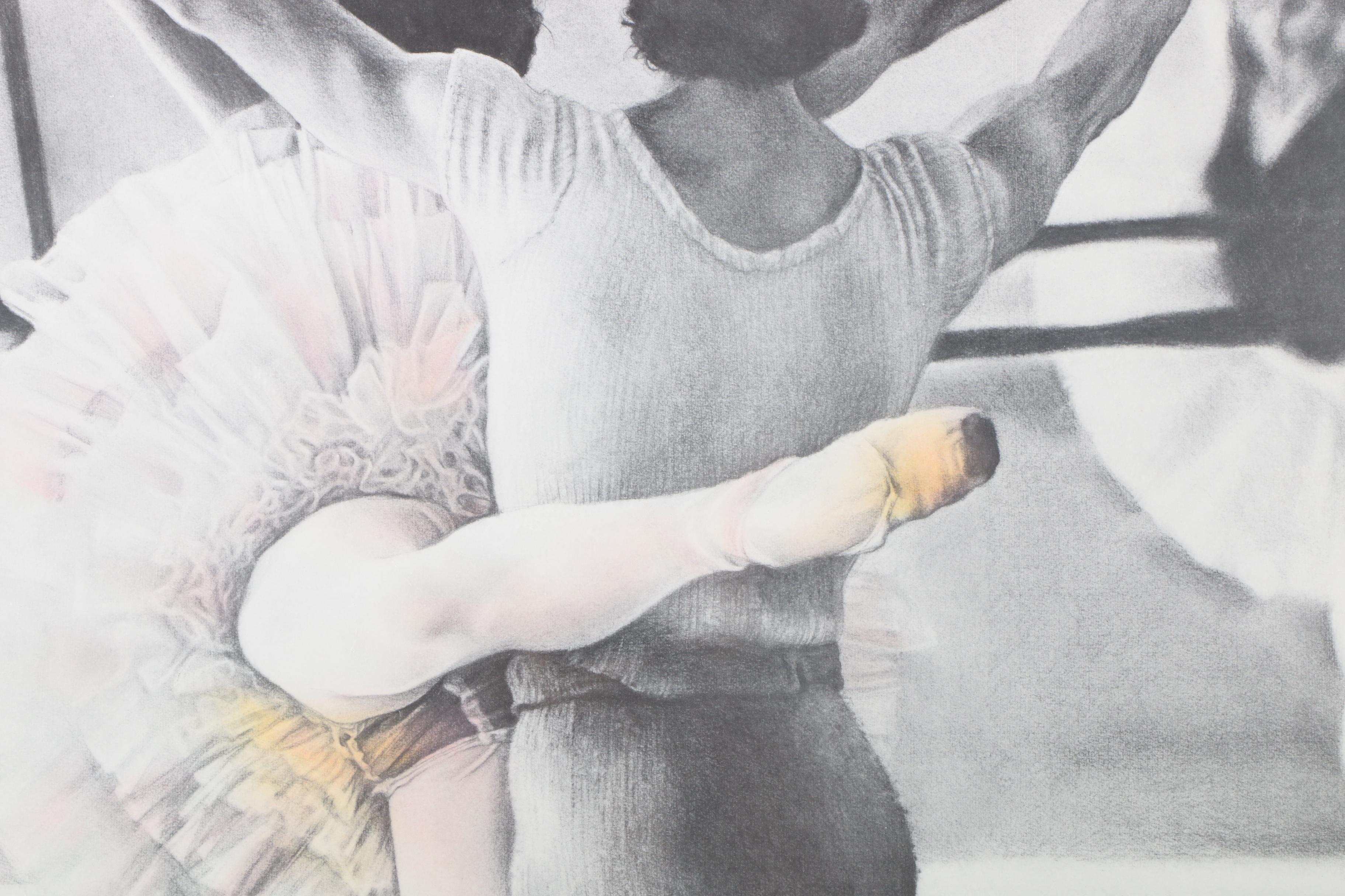 C.L. Cunningham Limited Edition Offset Lithograph on Paper "Pink"