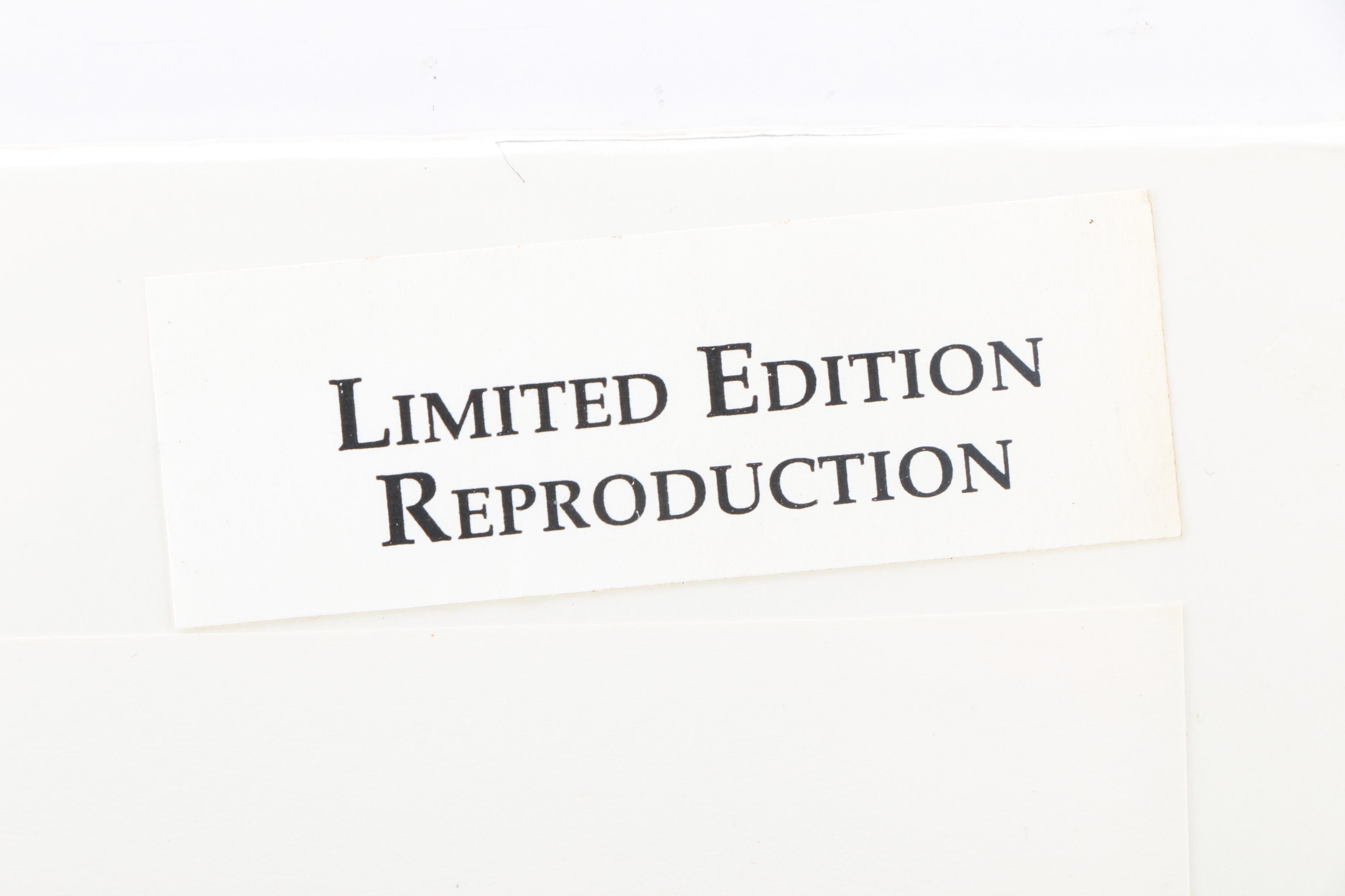 C.L. Cunningham Limited Edition Offset Lithograph on Paper "Pink"