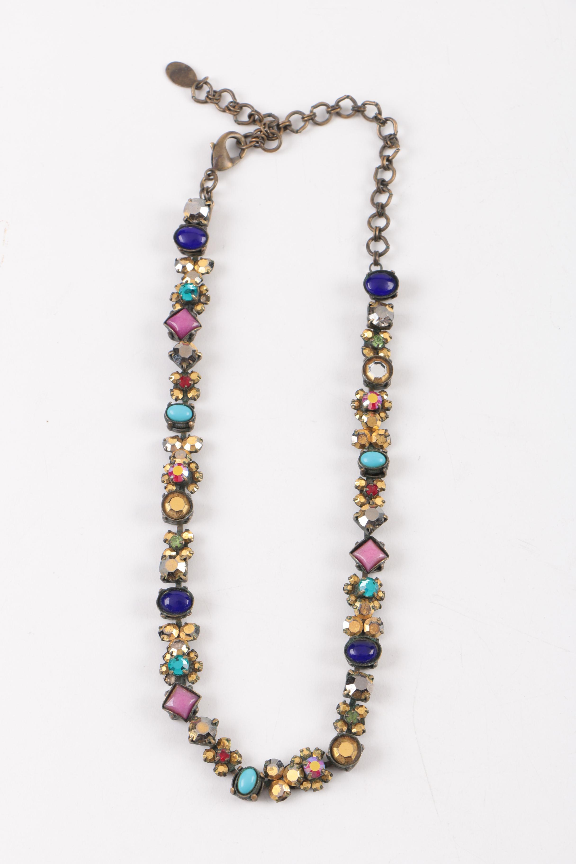 Assorted Earthtone Jewelry Including Sorelli