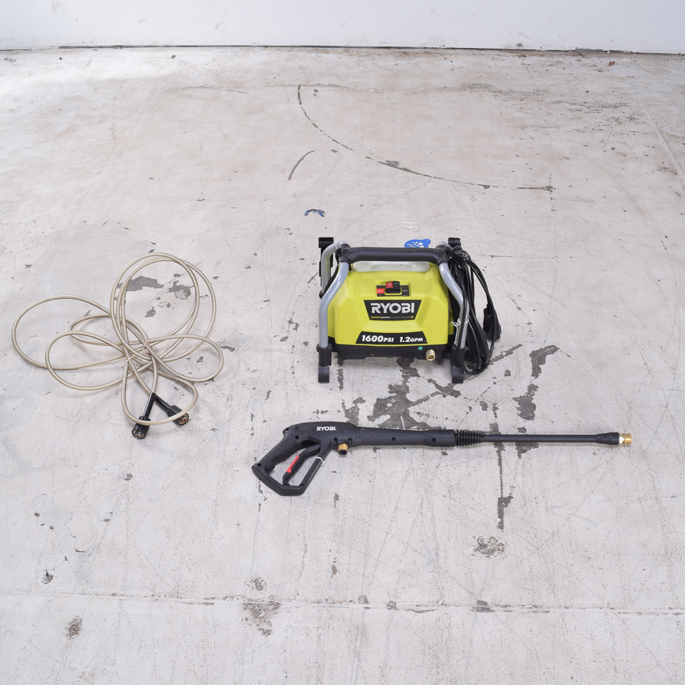 Ryobi Tools RY141600 Electric Power Washer and Powerwasher 1400