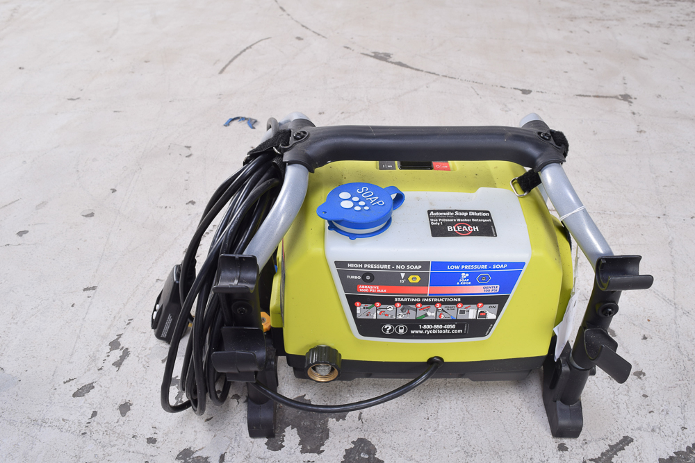 Ryobi Tools RY141600 Electric Power Washer and Powerwasher 1400