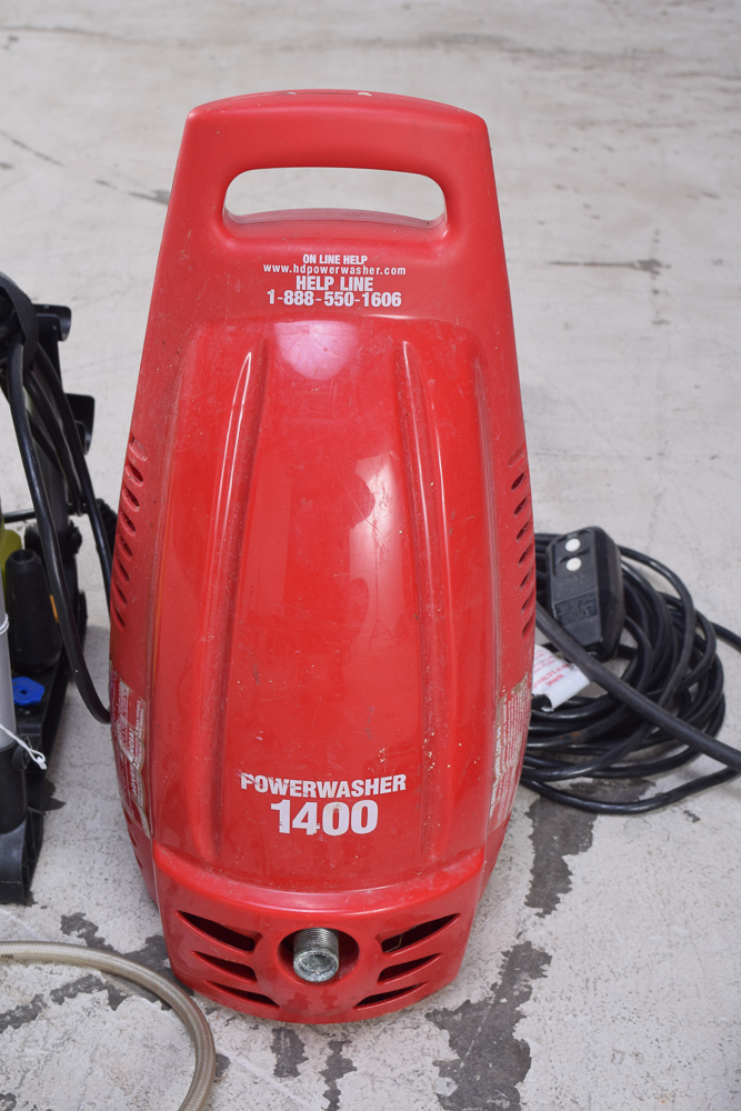 Ryobi Tools RY141600 Electric Power Washer and Powerwasher 1400