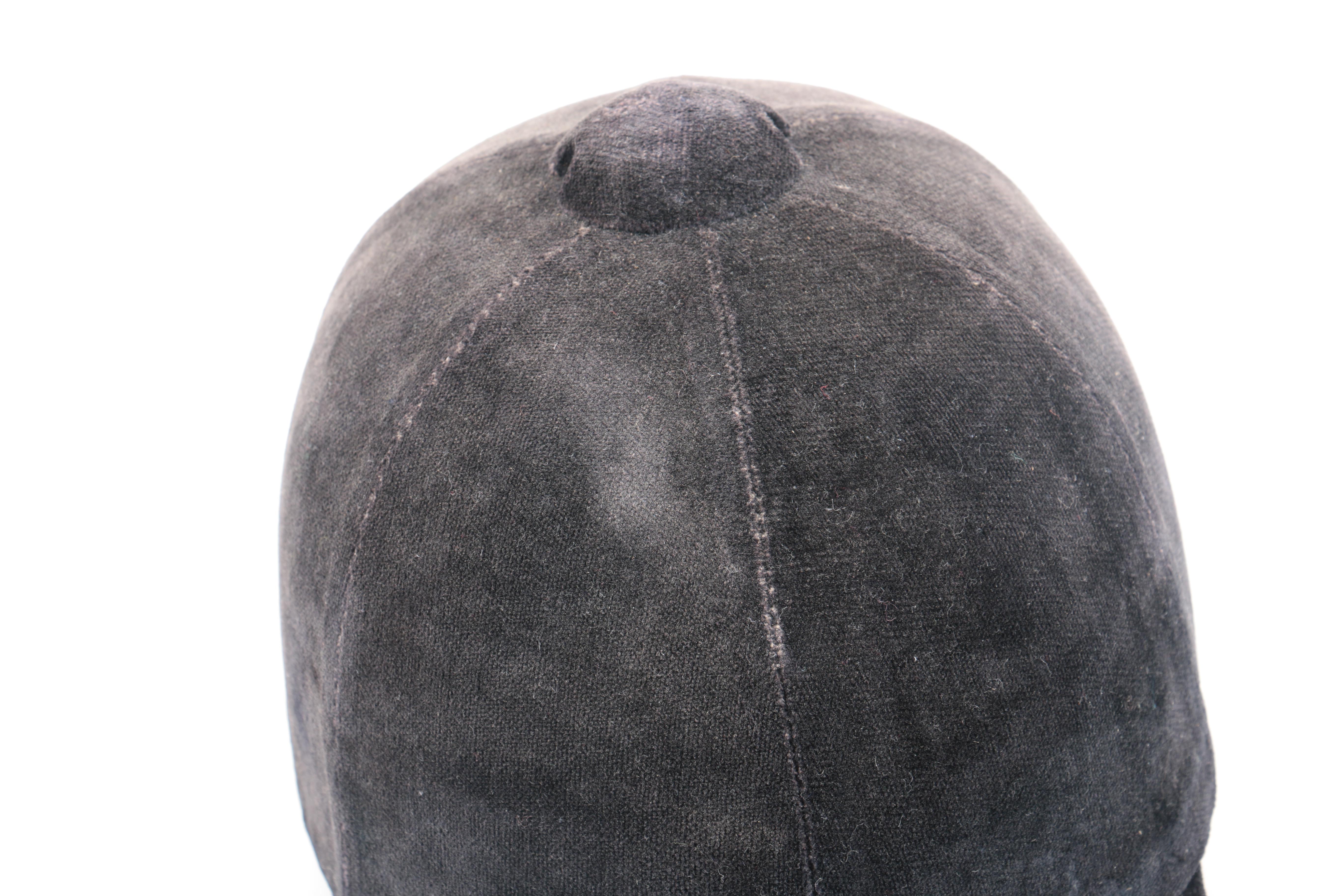 Pair of Grey Hunt Seat Riding Helmets