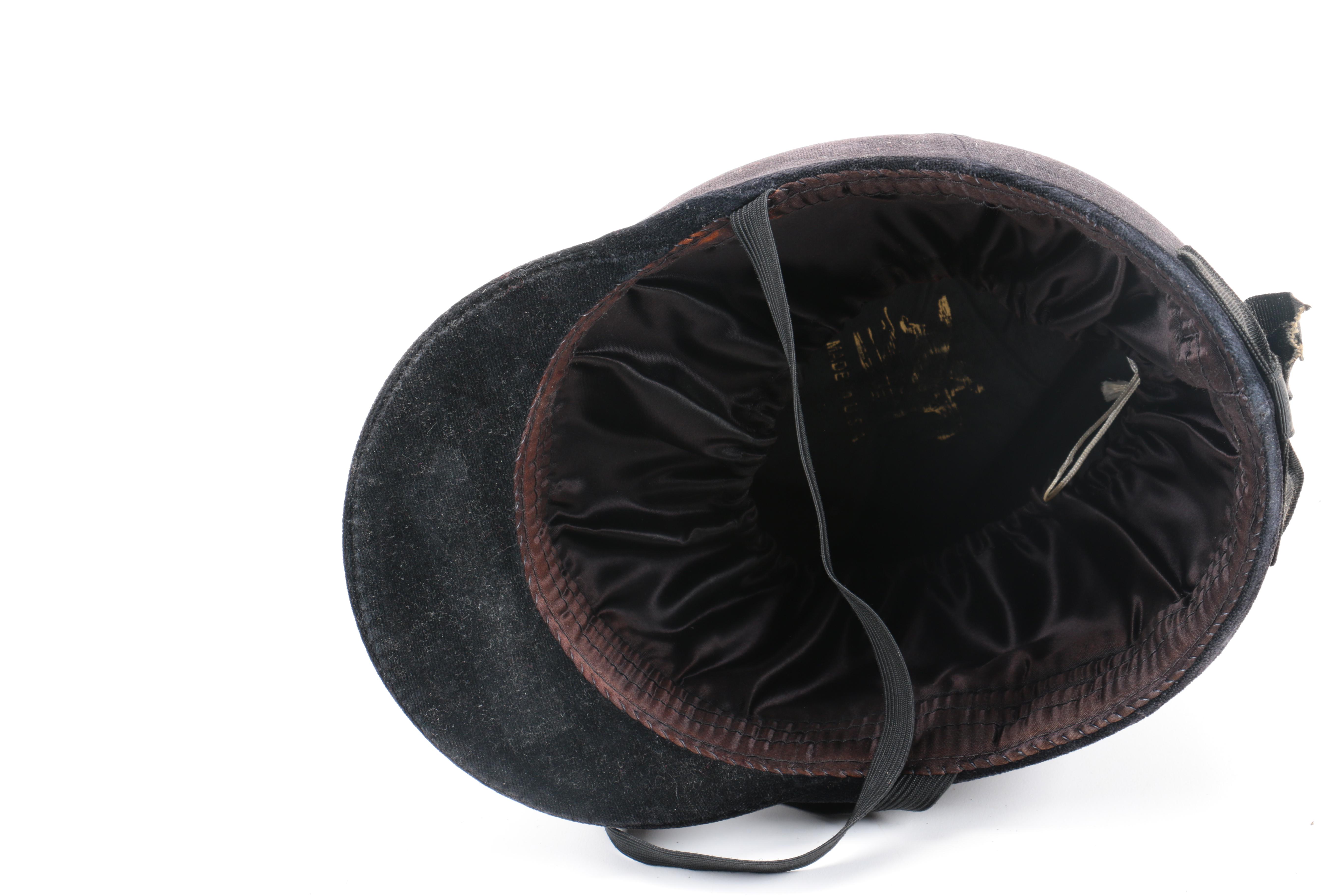 Pair of Grey Hunt Seat Riding Helmets