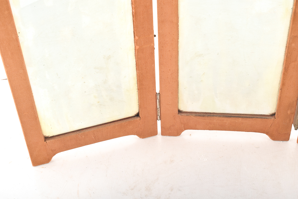 1930's Tri-Fold Hanging Vanity Mirror