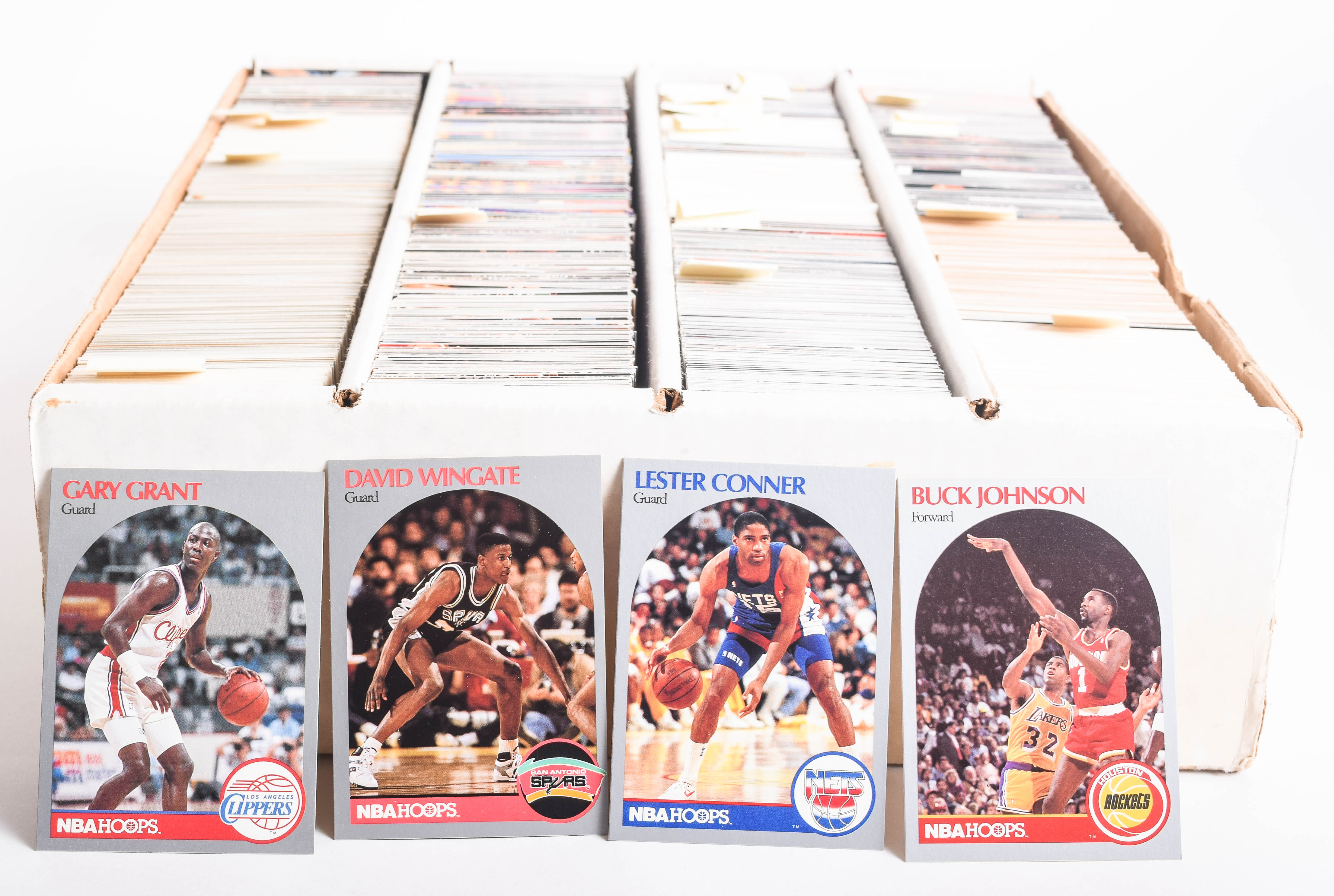 Collection of 1990s Skybox Hoops Basketball Cards