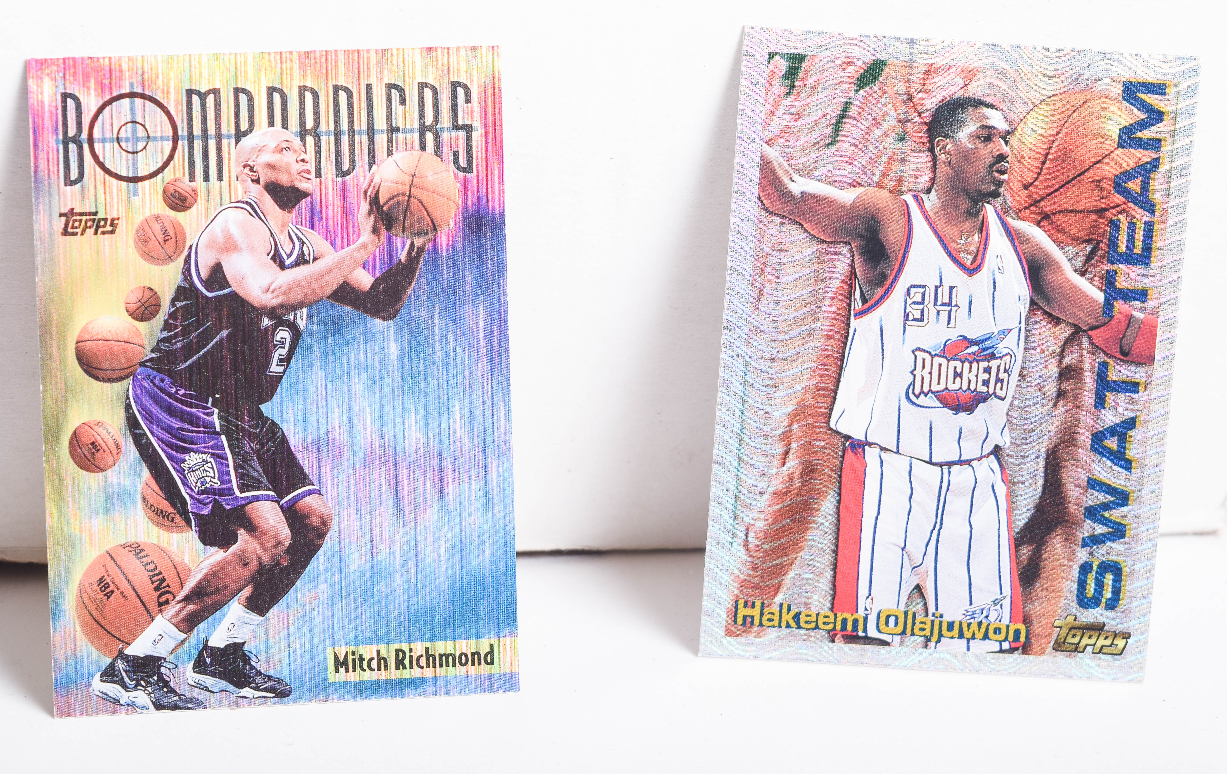 Collection of 1990's Topps and Topps Stadium Club Basketball Cards