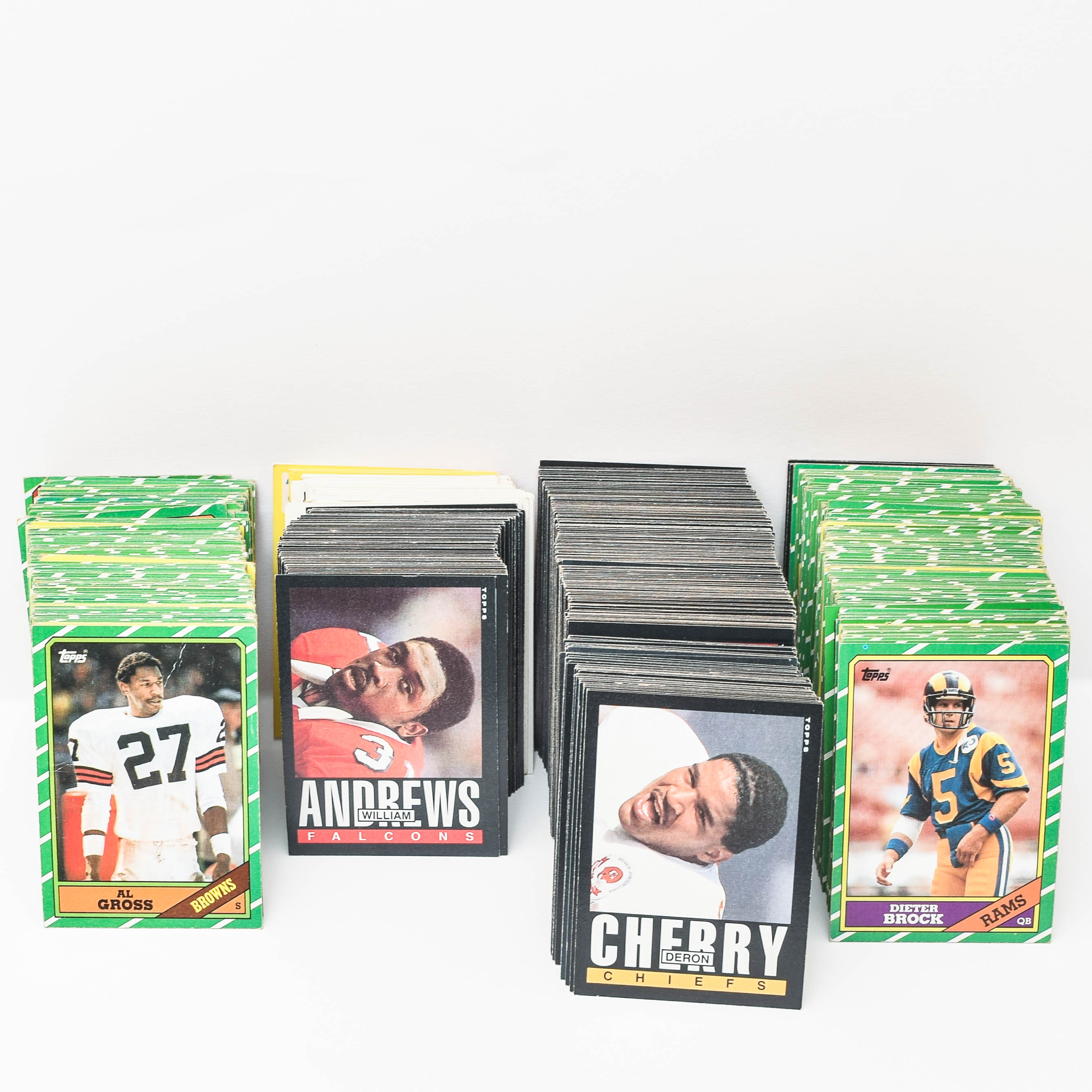 1985 and 1986 Topps Football Cards