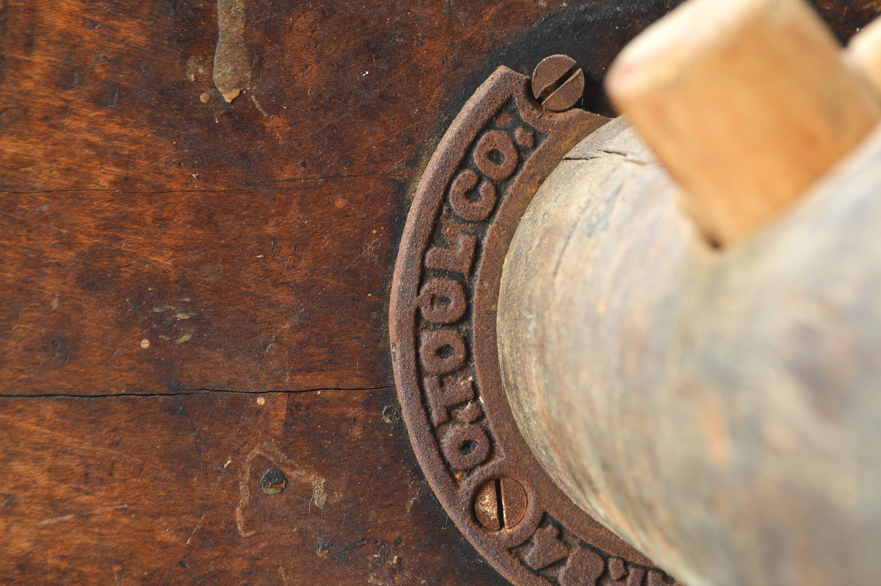 Antique Maple Ohio Tool Co. Cabinet Maker's Workbench