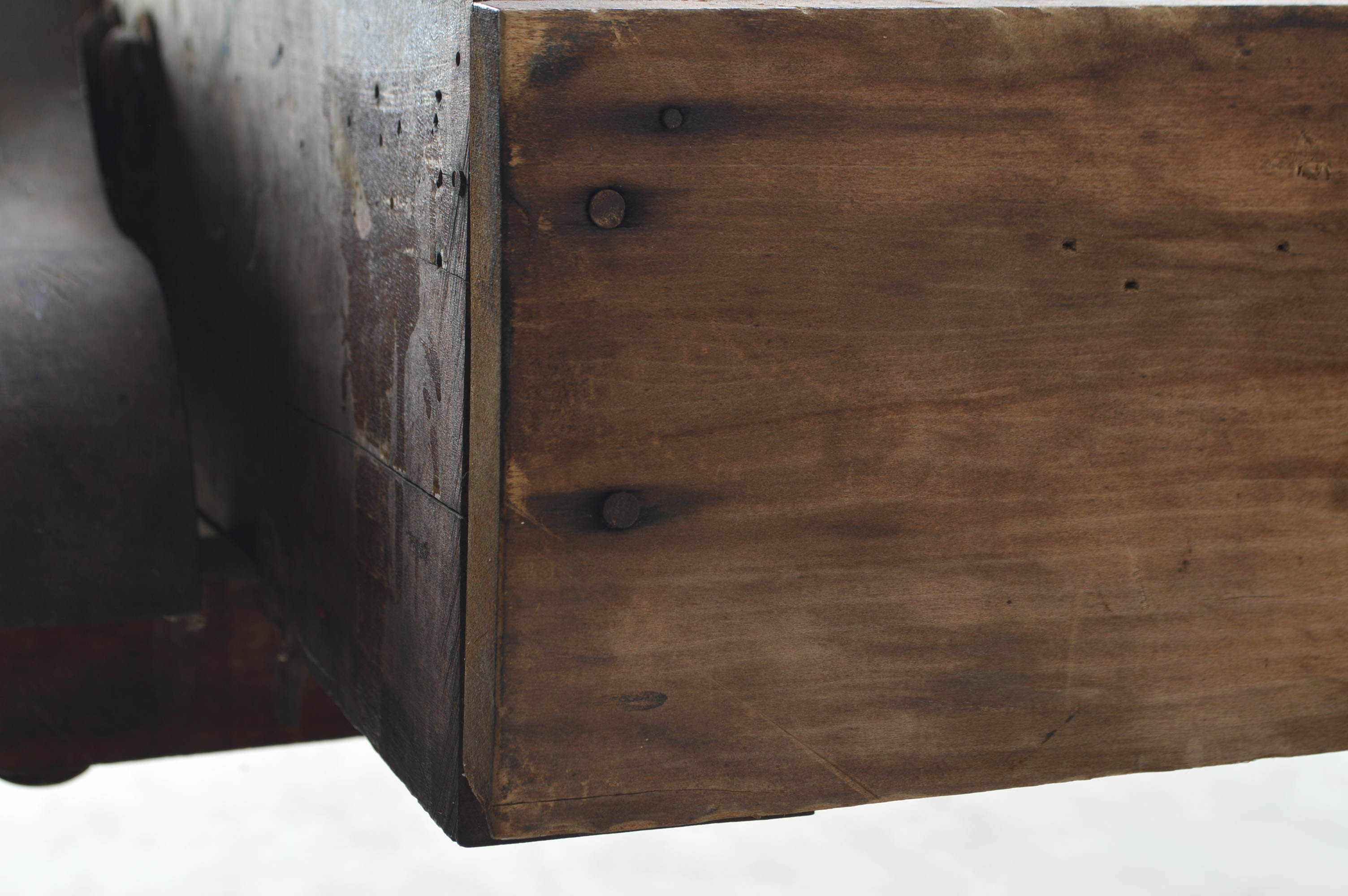 Antique Maple Ohio Tool Co. Cabinet Maker's Workbench