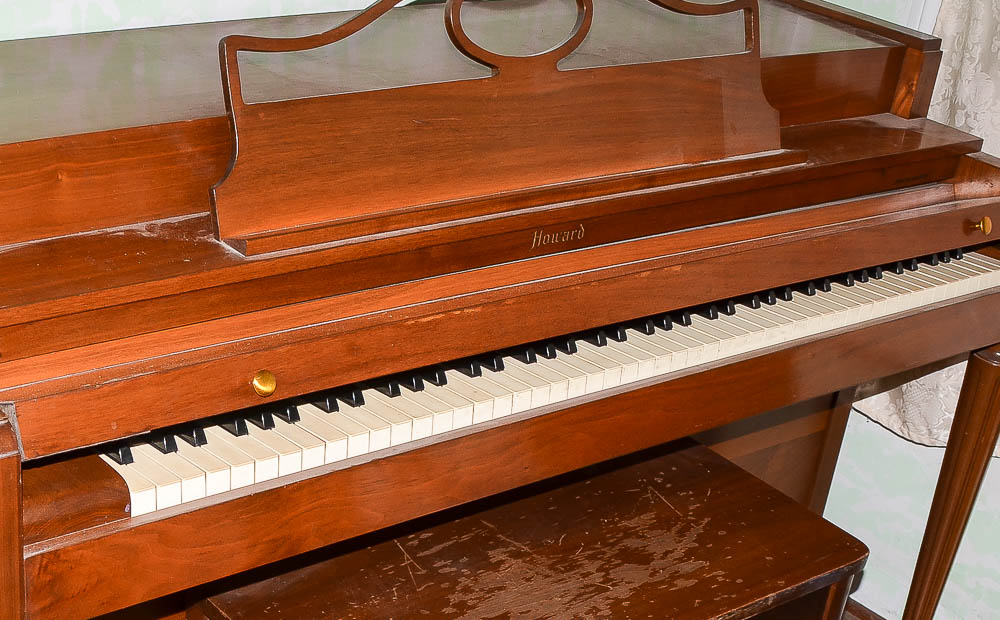 Vintage Howard Spinet Piano by Baldwin