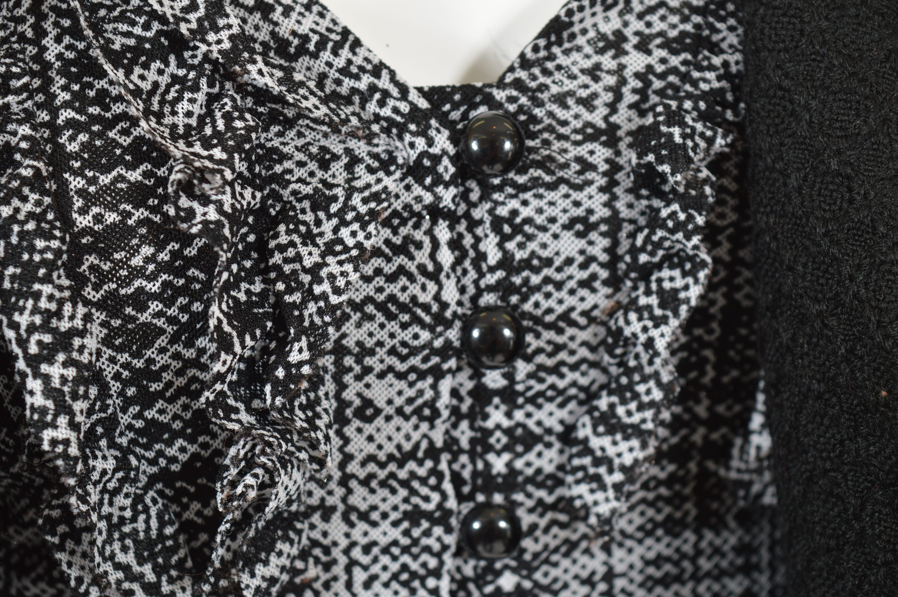 Black Chanel Skirt and Tahari Blazer