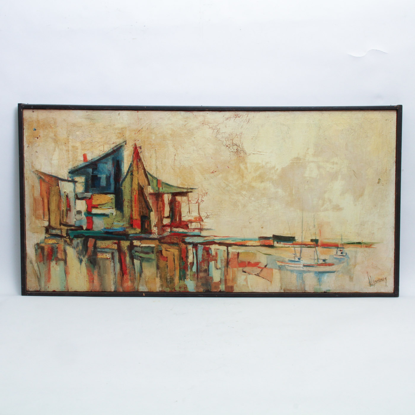 Lois Upham Oil Painting on Canvas "Sequel"