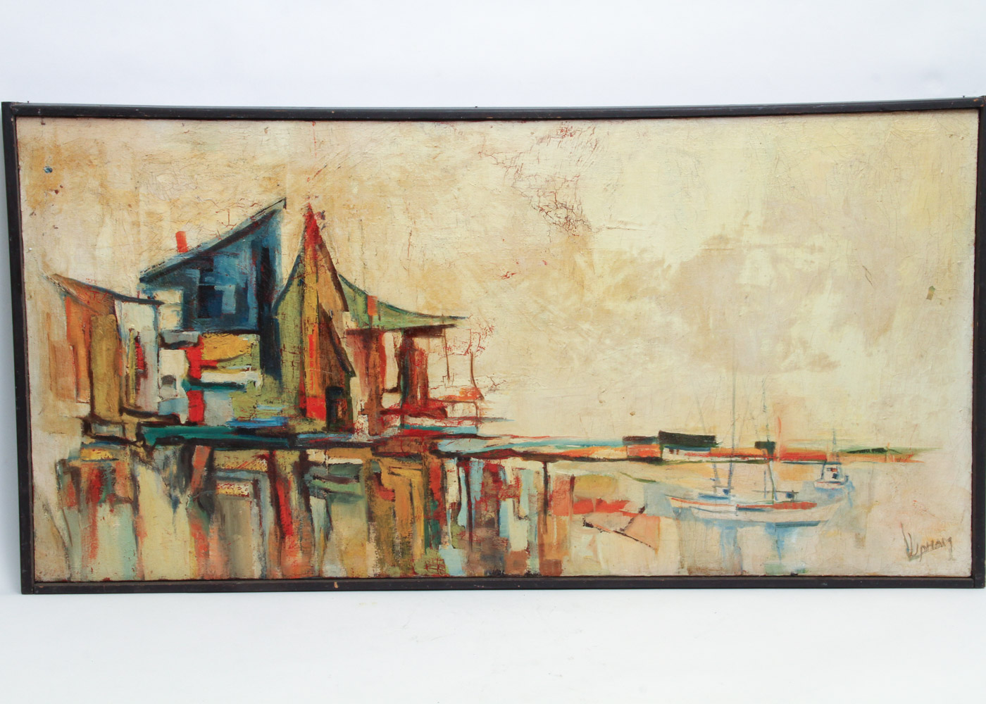 Lois Upham Oil Painting on Canvas "Sequel"