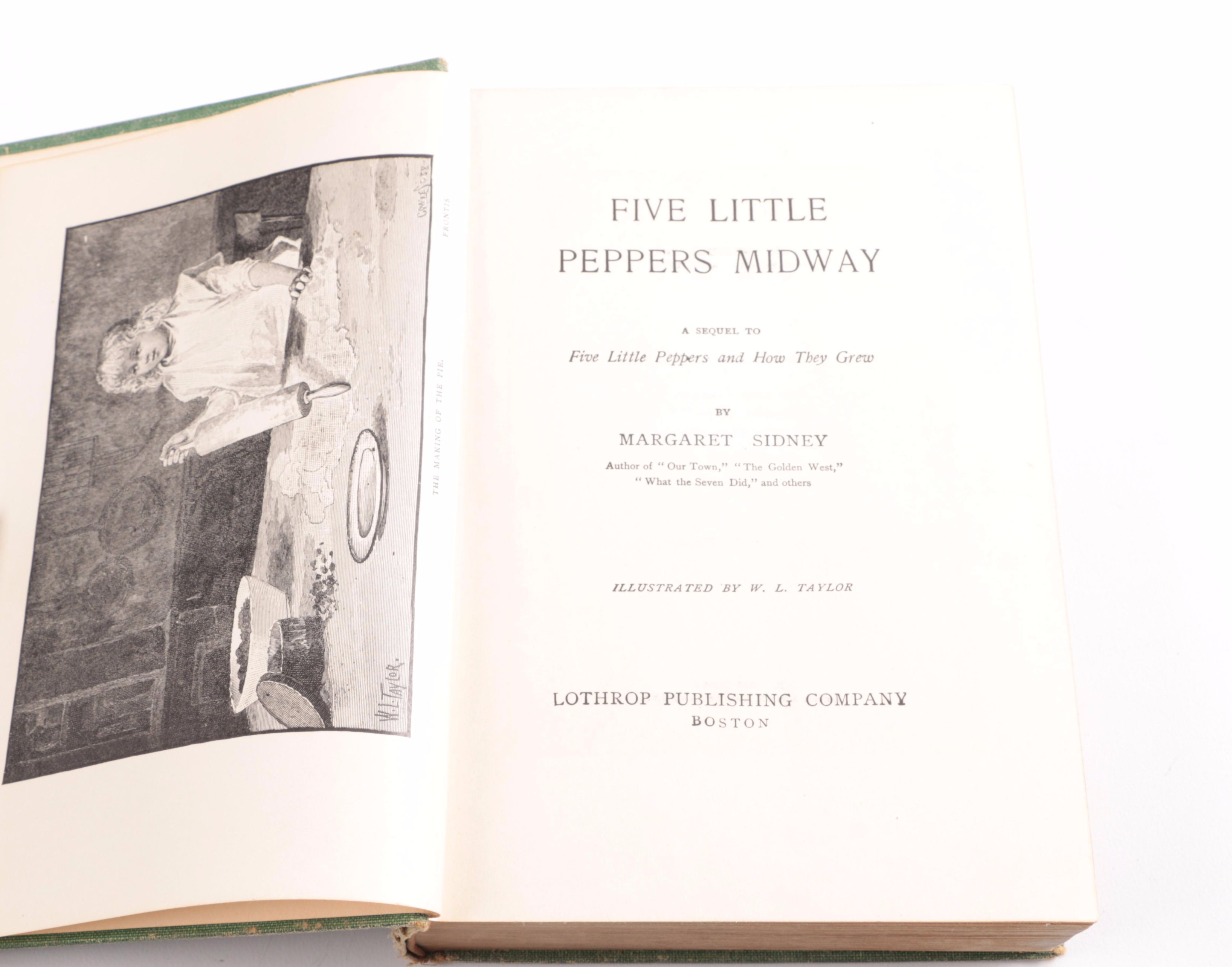 Early 1900s "Five Little Peppers" Books