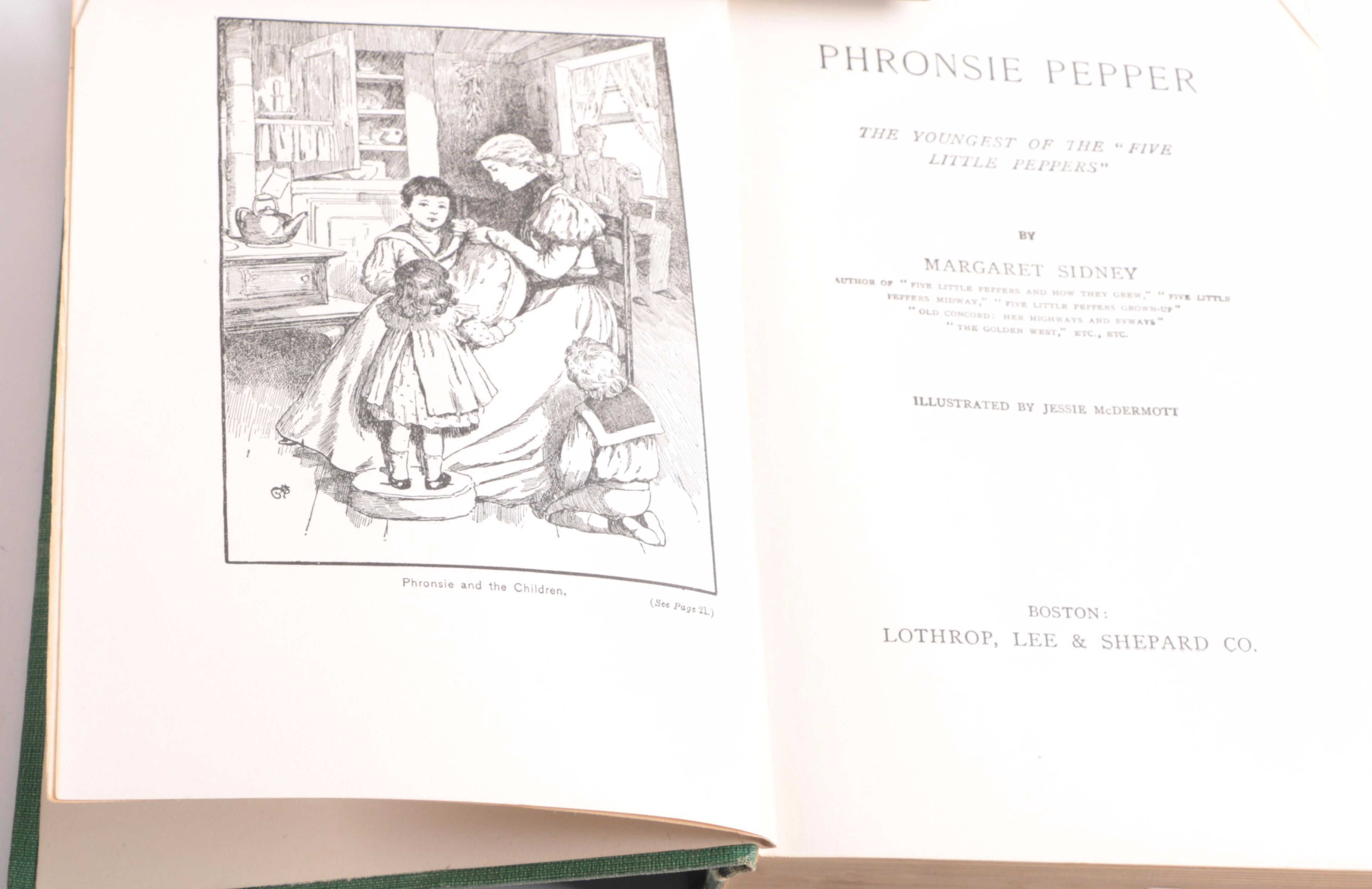 Early 1900s "Five Little Peppers" Books