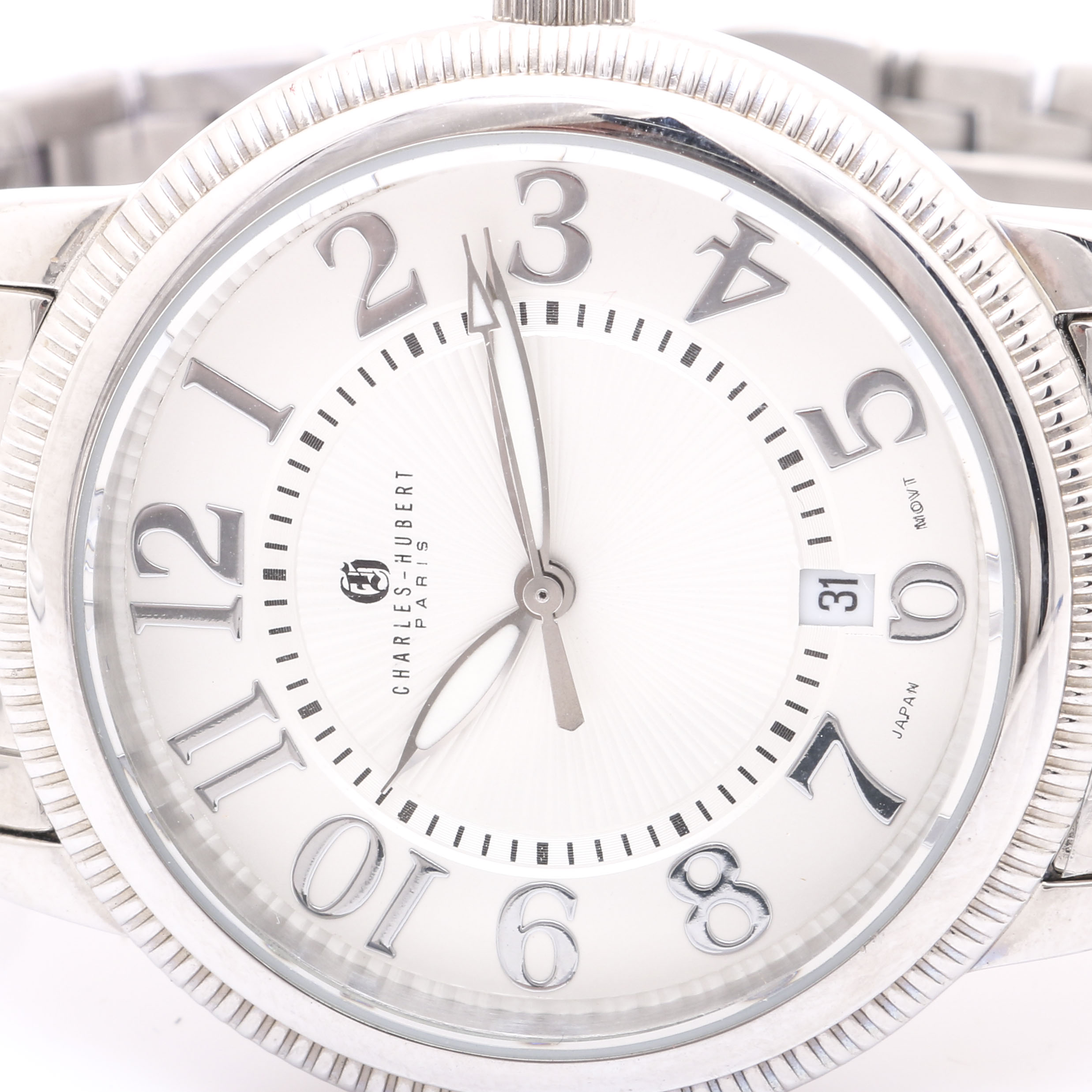 Breil and Charles-Hubert Paris Stainless Steel Watches