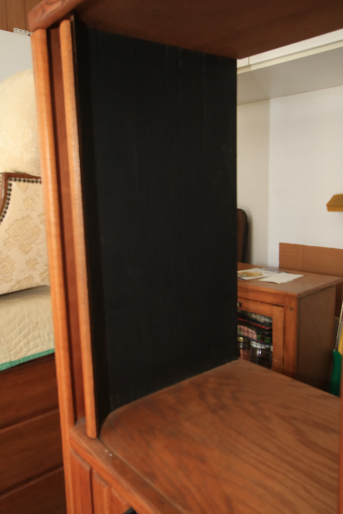 Oak Entertainment Cabinet