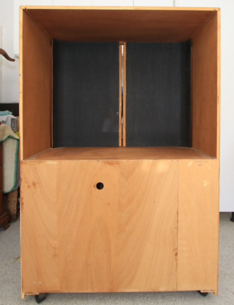 Oak Entertainment Cabinet