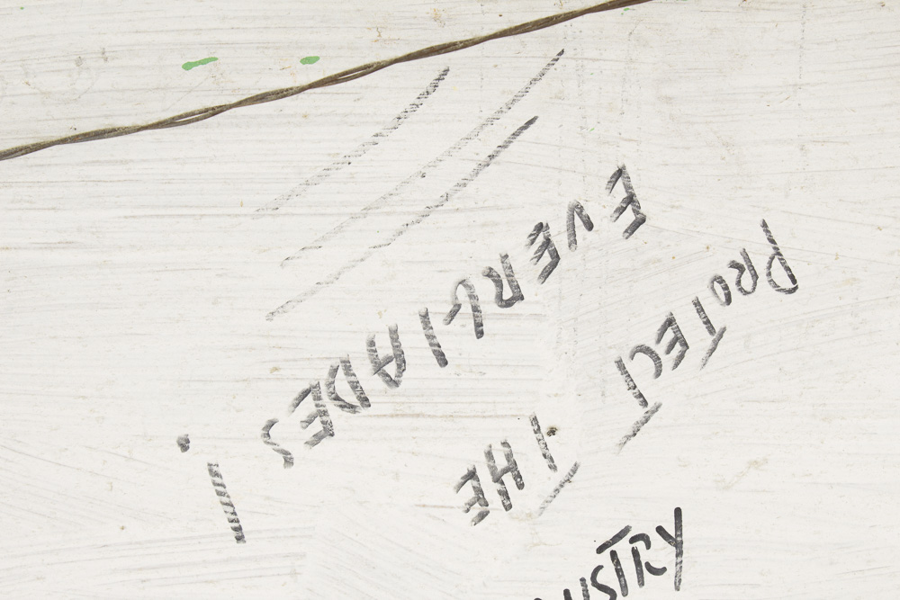 Sal Guastella "Swamp Surrender" 3D Painted Wood Composition