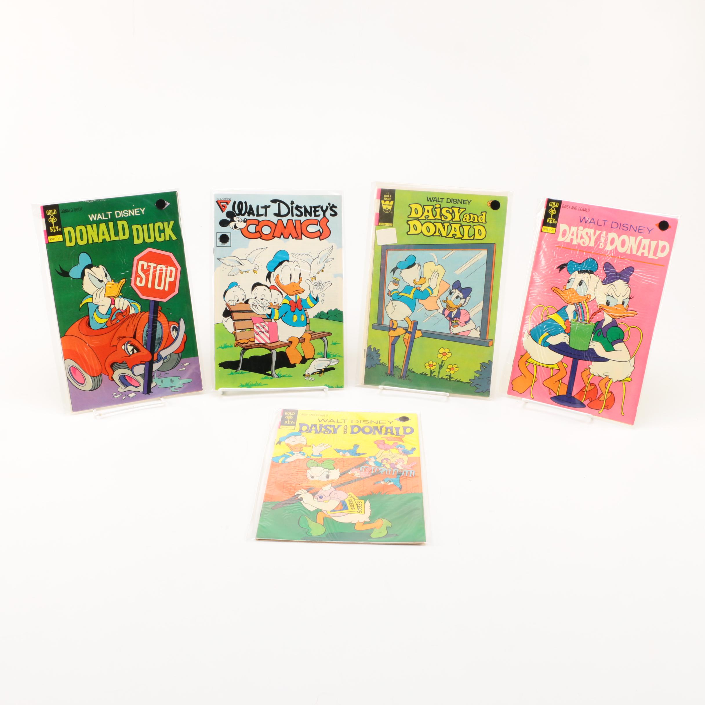 Vintage Bambi and Donald Duck Comic Books