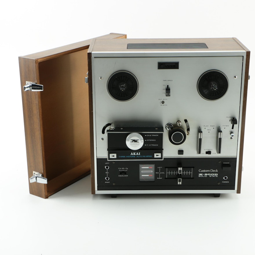 AKAI X-200D Reel-to-Reel Tape Recorder