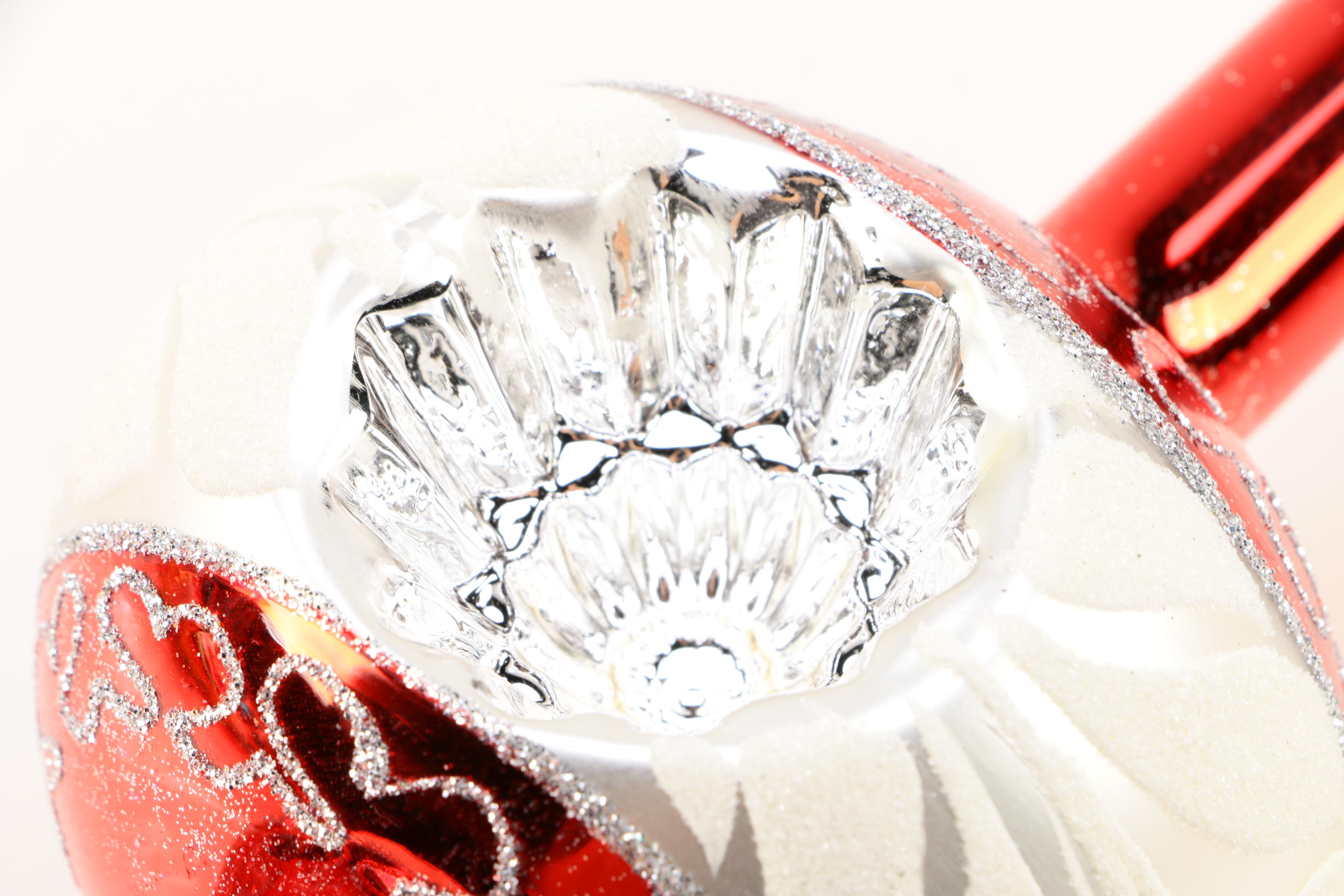 A Collection of Vintage 'Shiny Brite'-Style Tree Ornaments