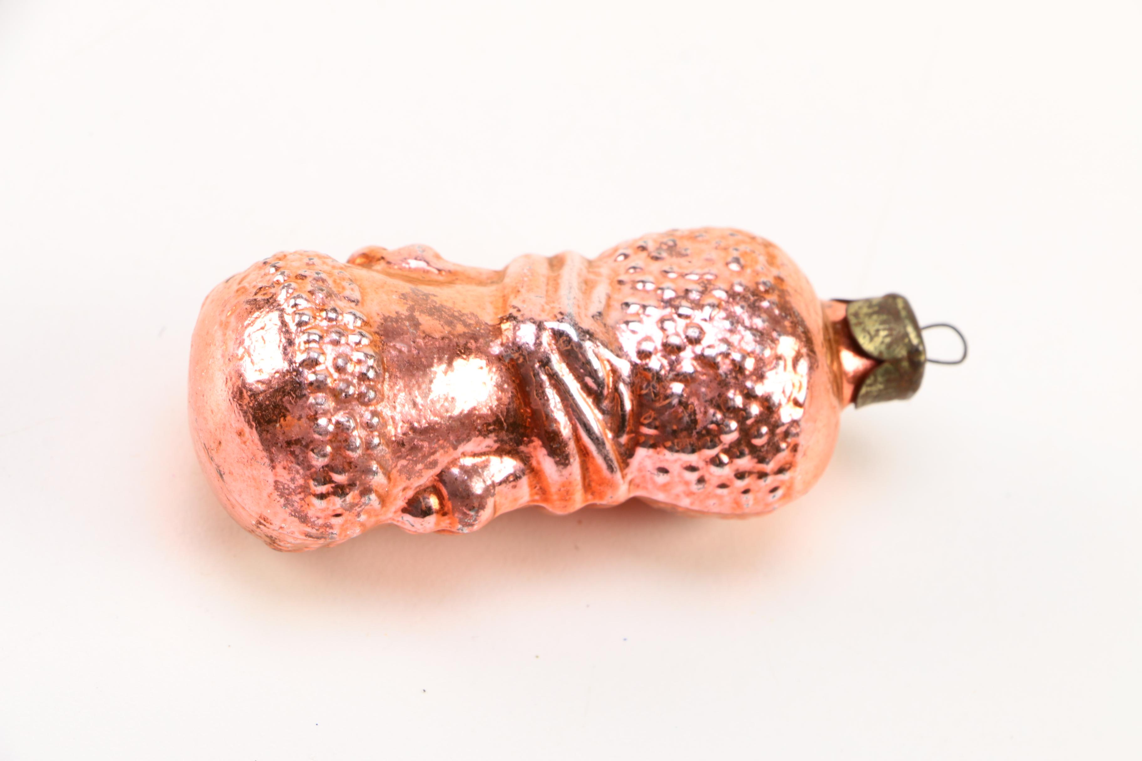 A Collection of Vintage 'Shiny Brite'-Style Tree Ornaments