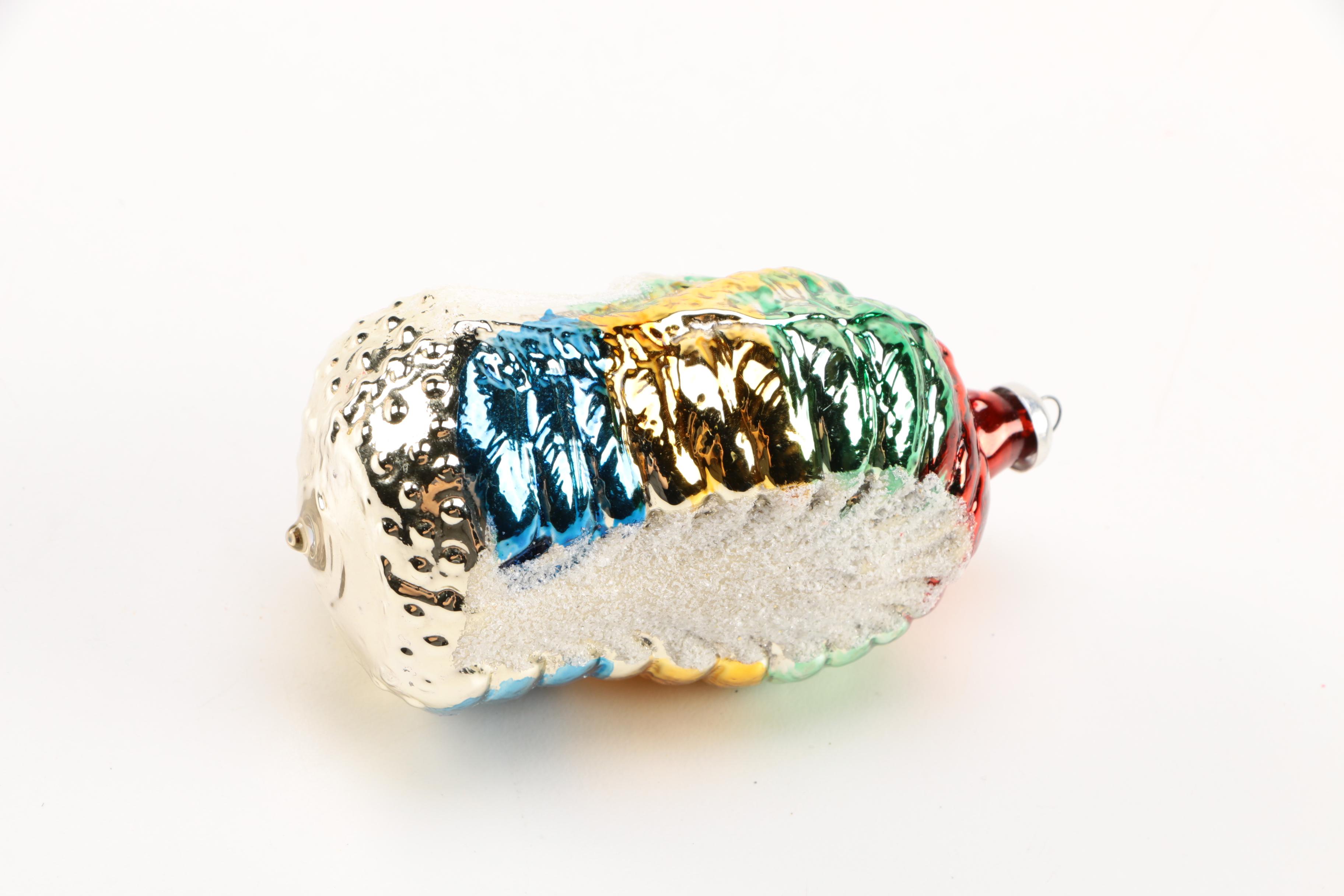 A Collection of Vintage 'Shiny Brite'-Style Tree Ornaments