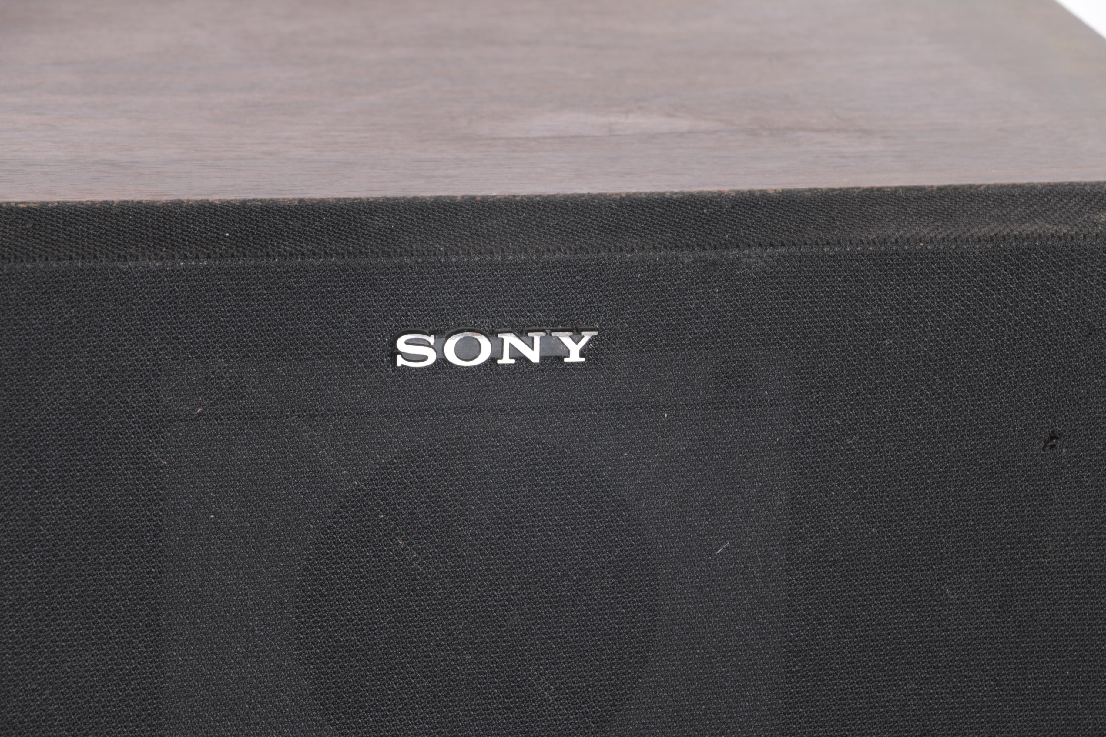 Sony 3-Way Speakers