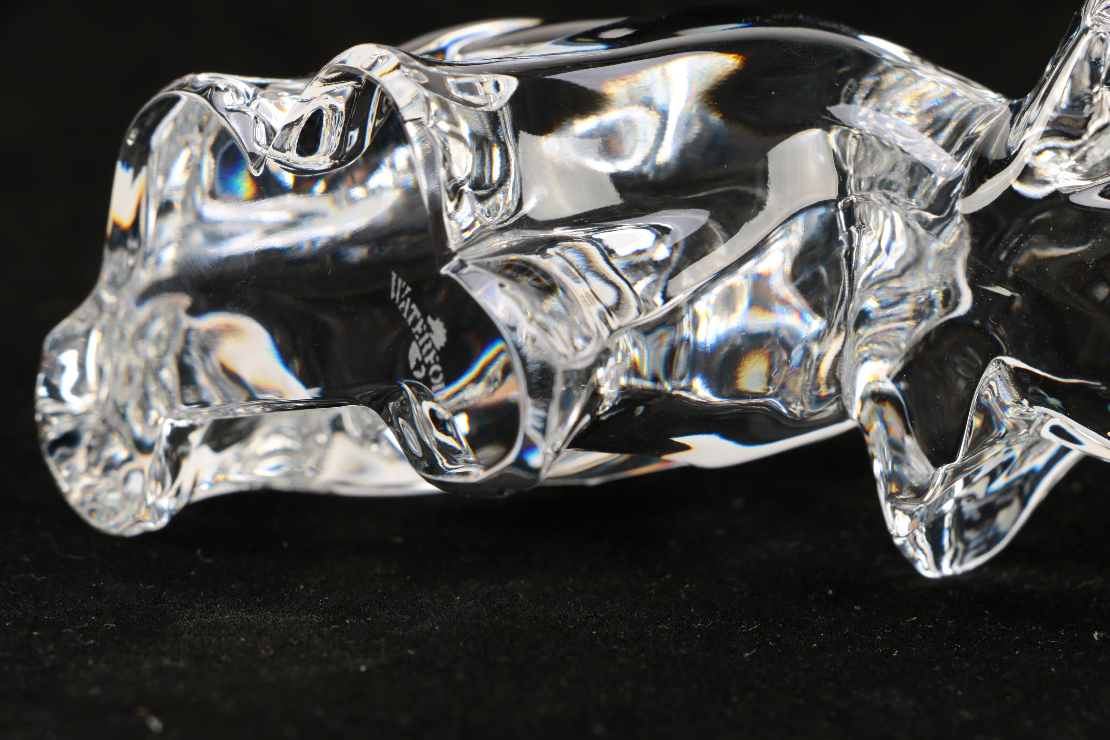 Waterford Crystal Elephant Figurine