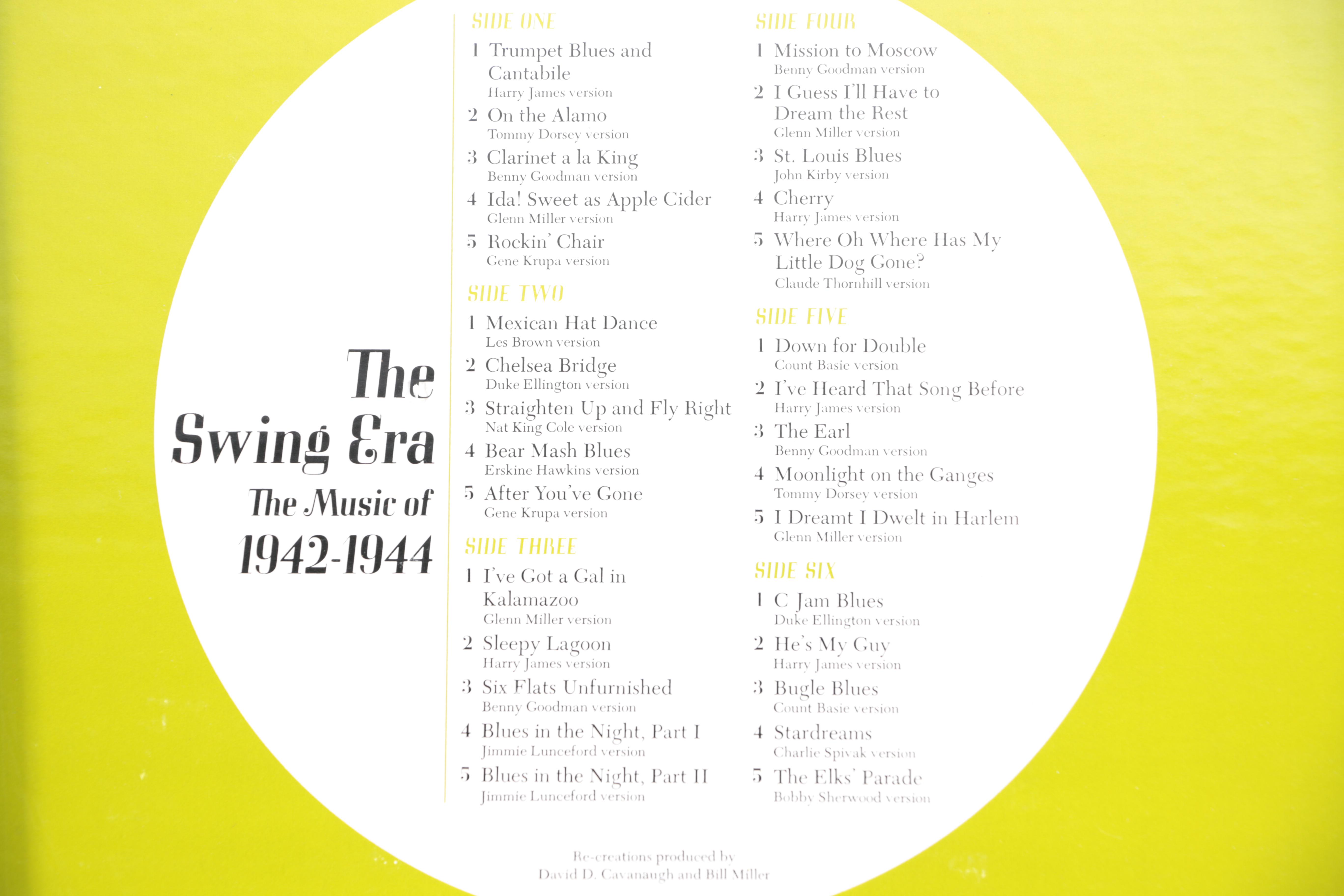 1970s Time-Life Records "The Swing Era" Complete Collection