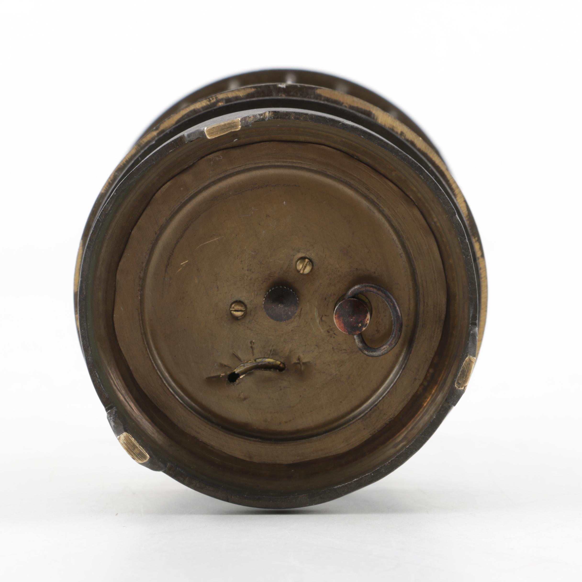 Wind-up Vintage Bird in Bird Cage Clock