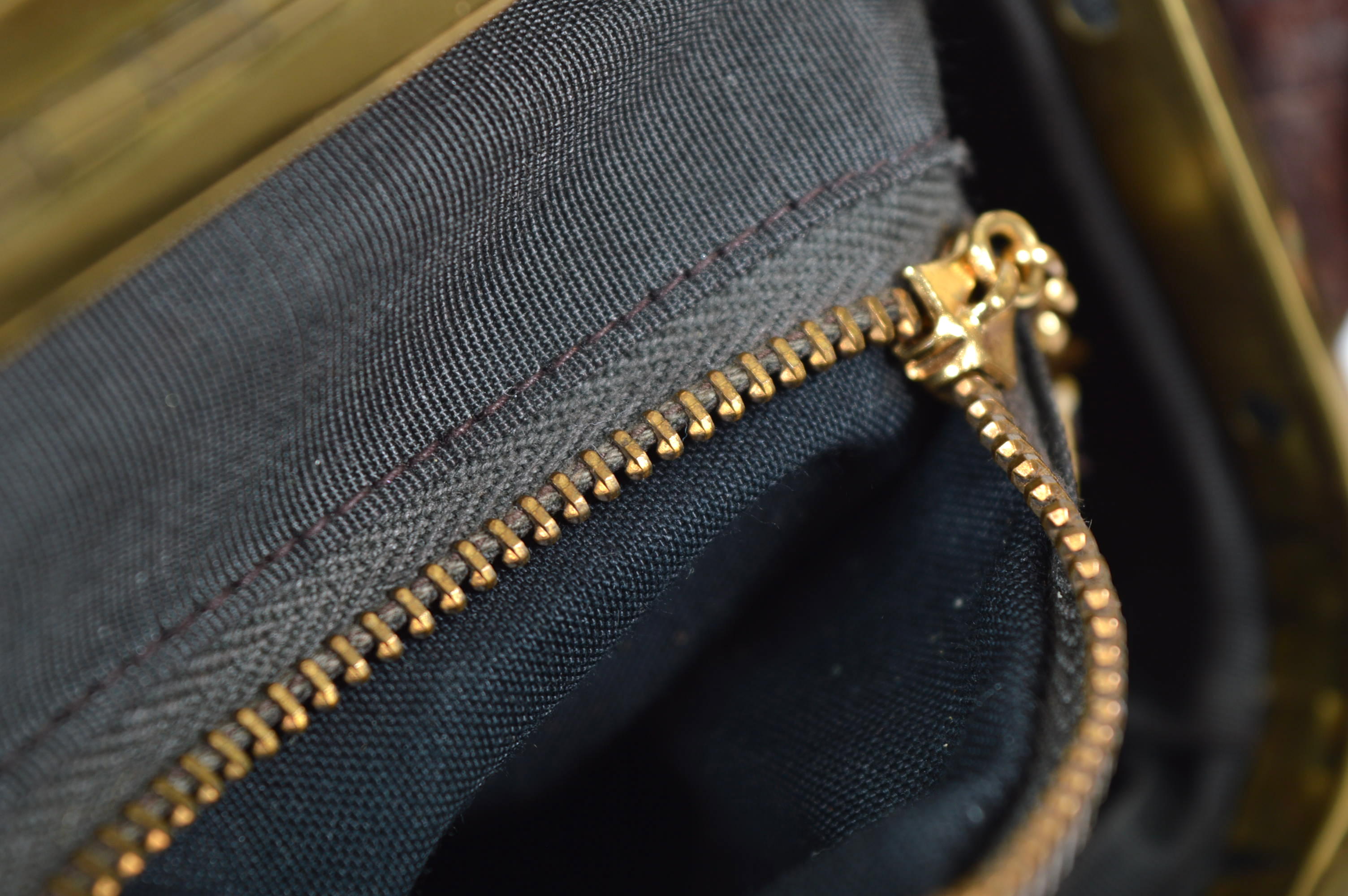 Vintage Steampunk Alligator Handbag