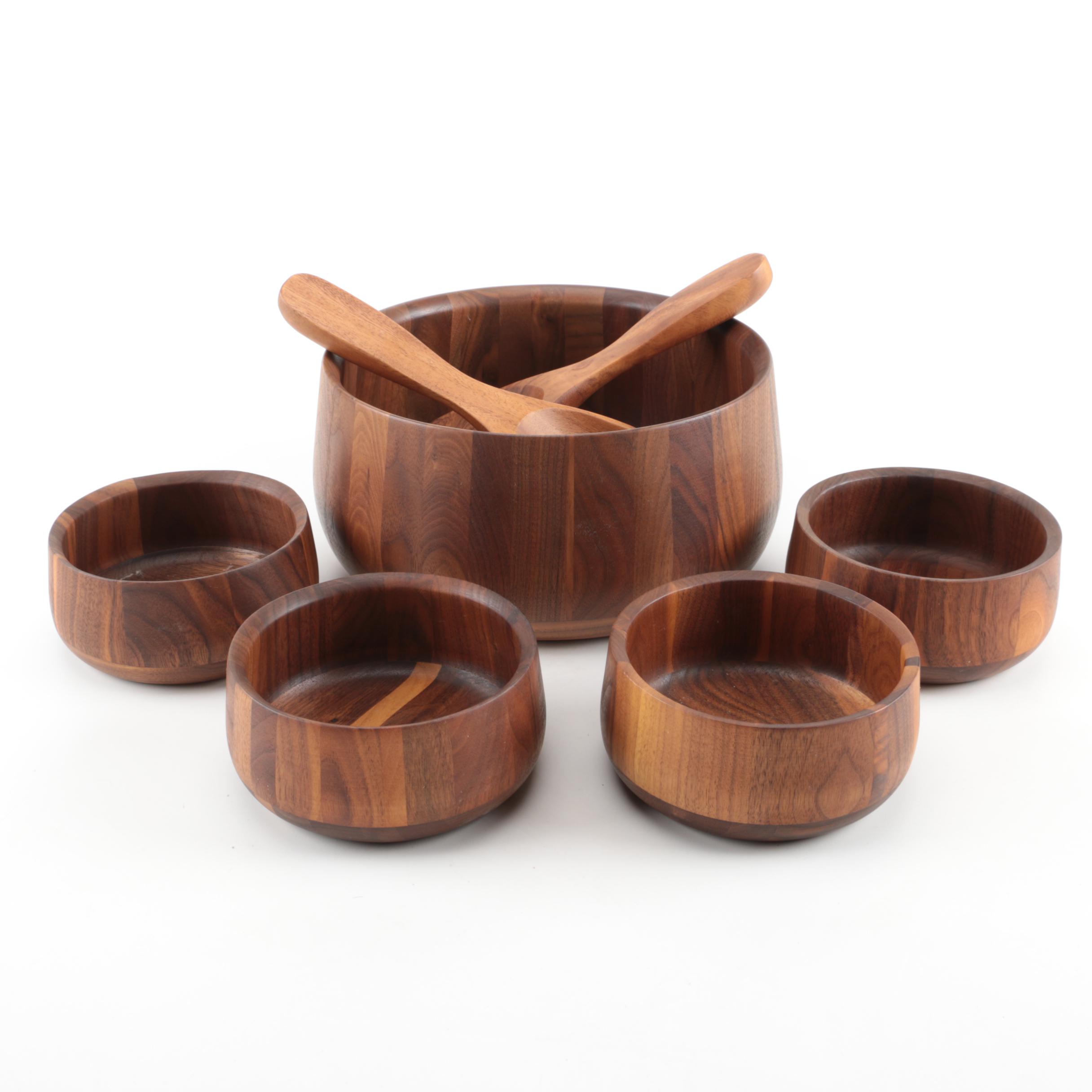 Wooden Salad Set