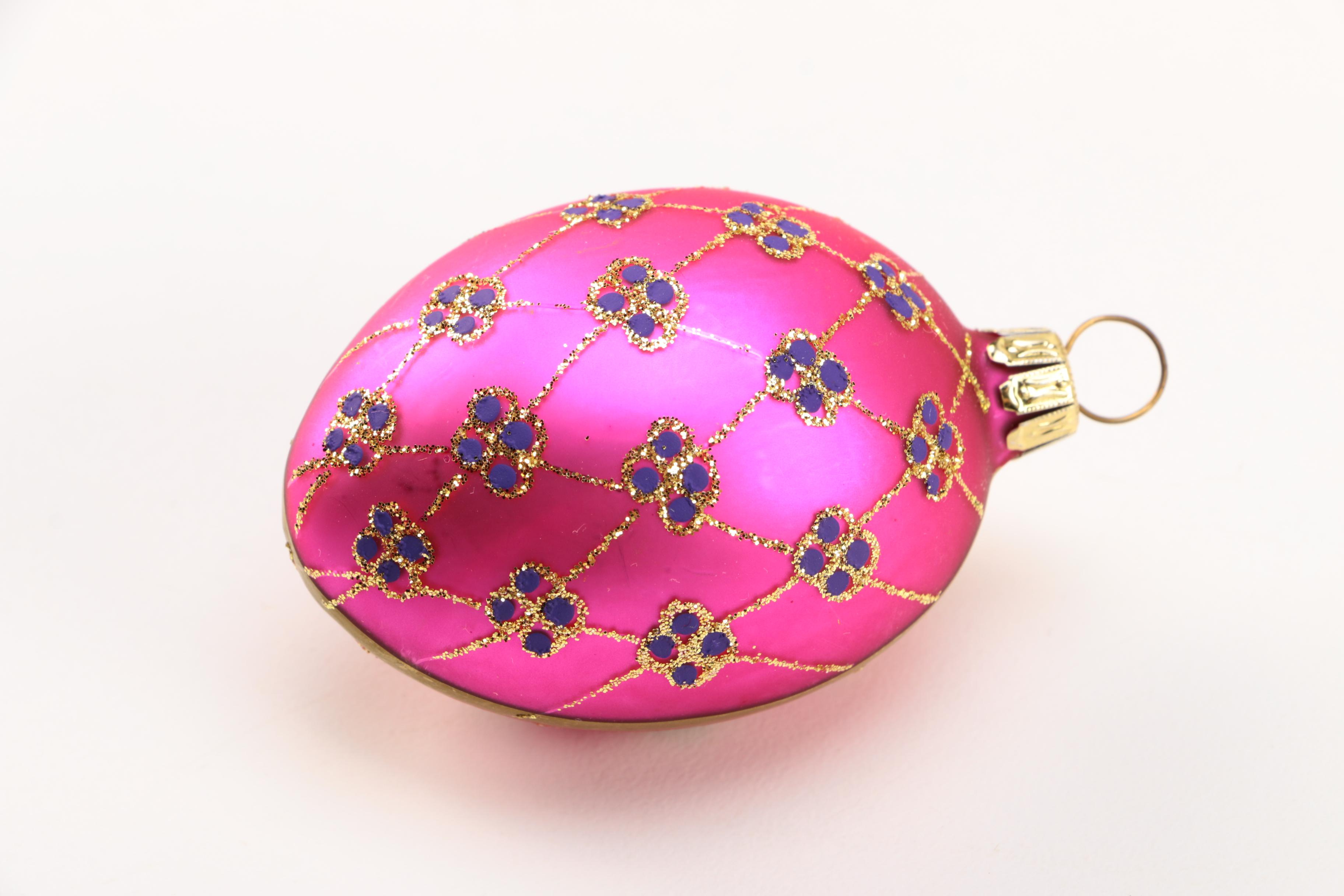 Black Forest Collection Of Egg Ornaments