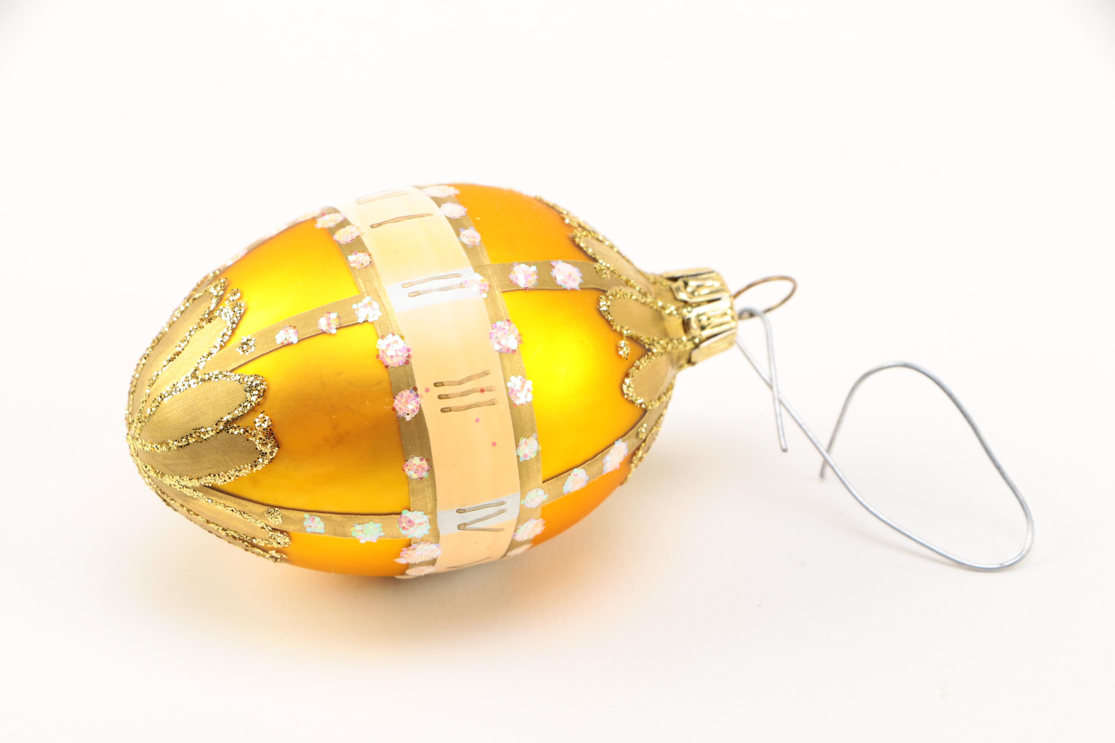 Black Forest Collection Of Egg Ornaments