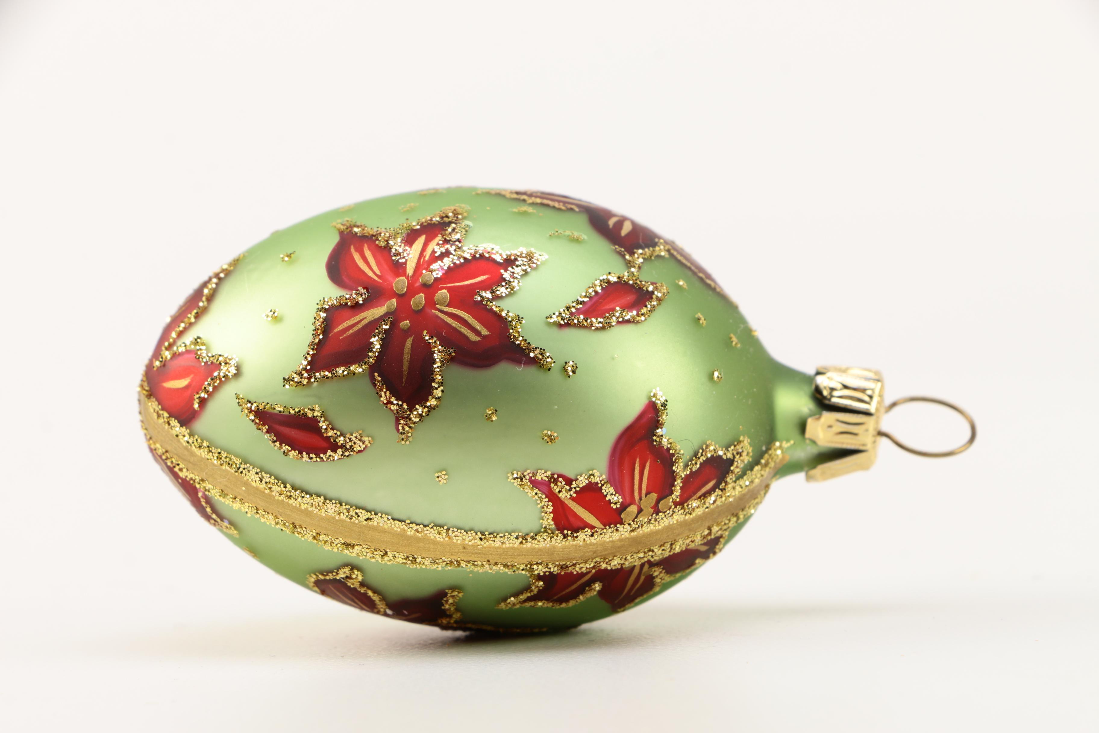 Black Forest Collection Of Egg Ornaments