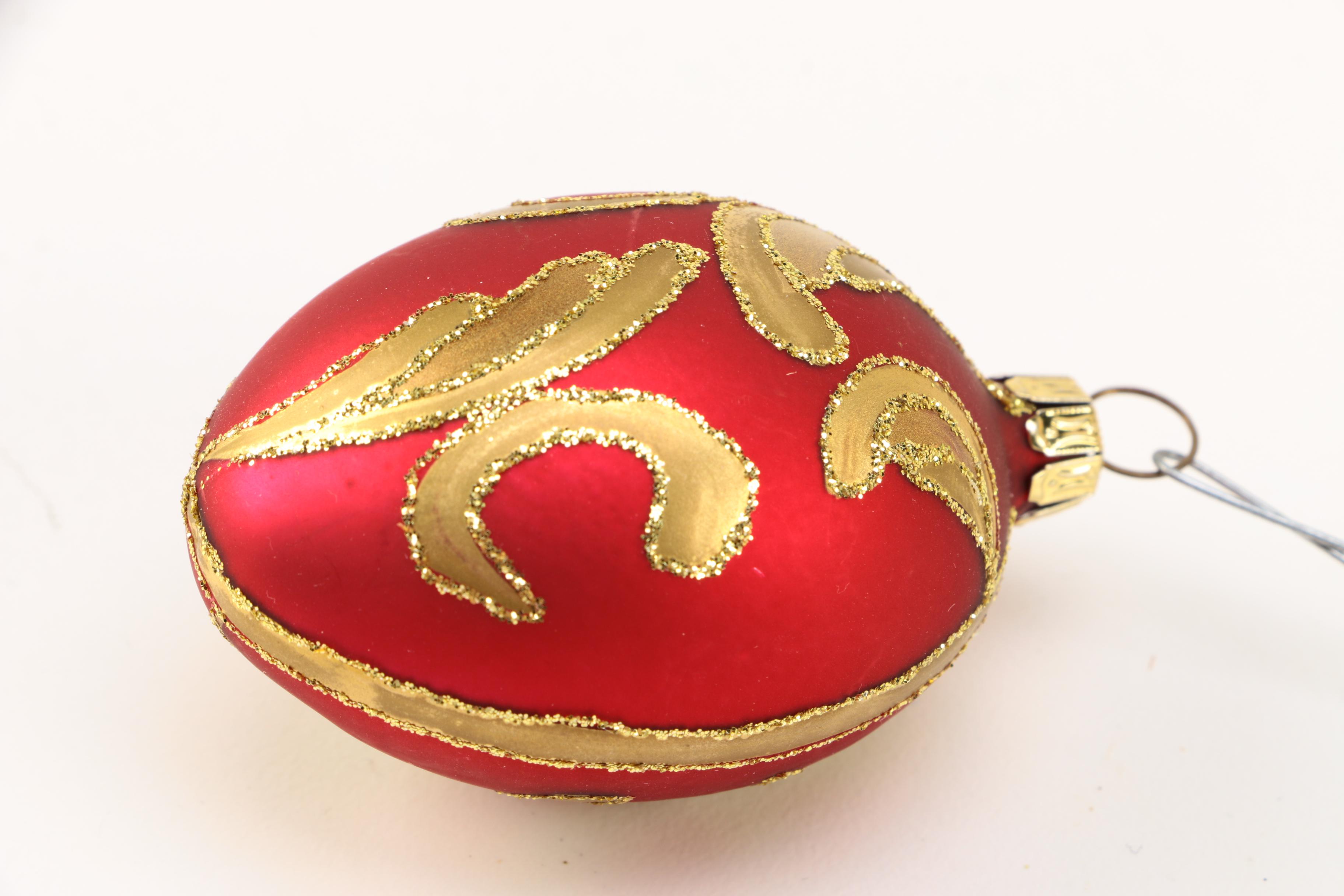 Black Forest Collection Of Egg Ornaments