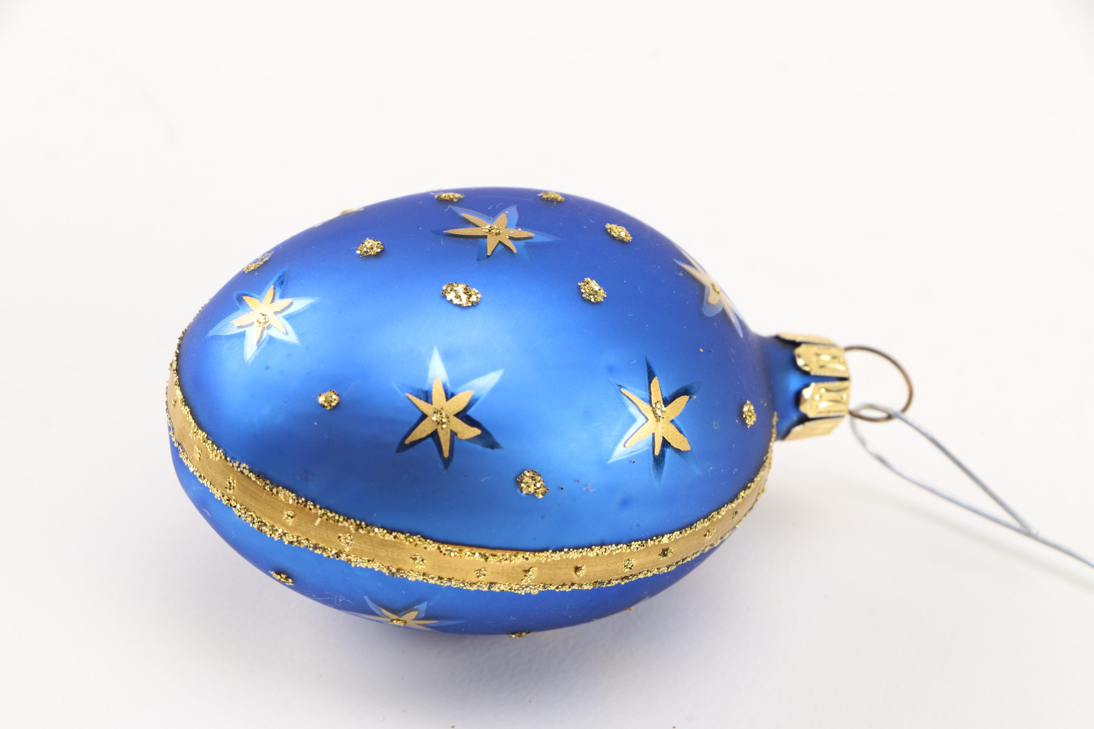 Black Forest Collection Of Egg Ornaments