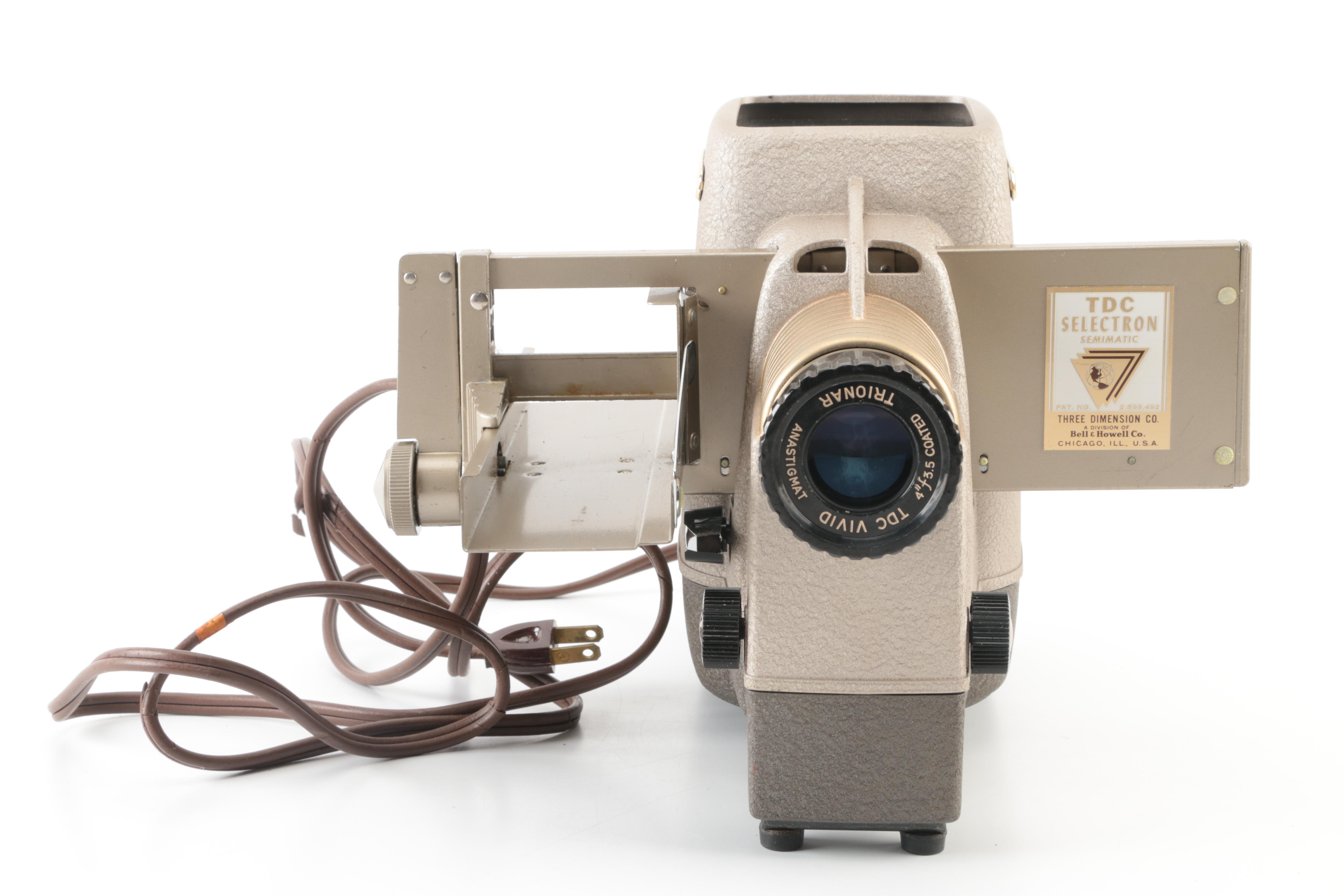 Three Dimension Company Slide Projector