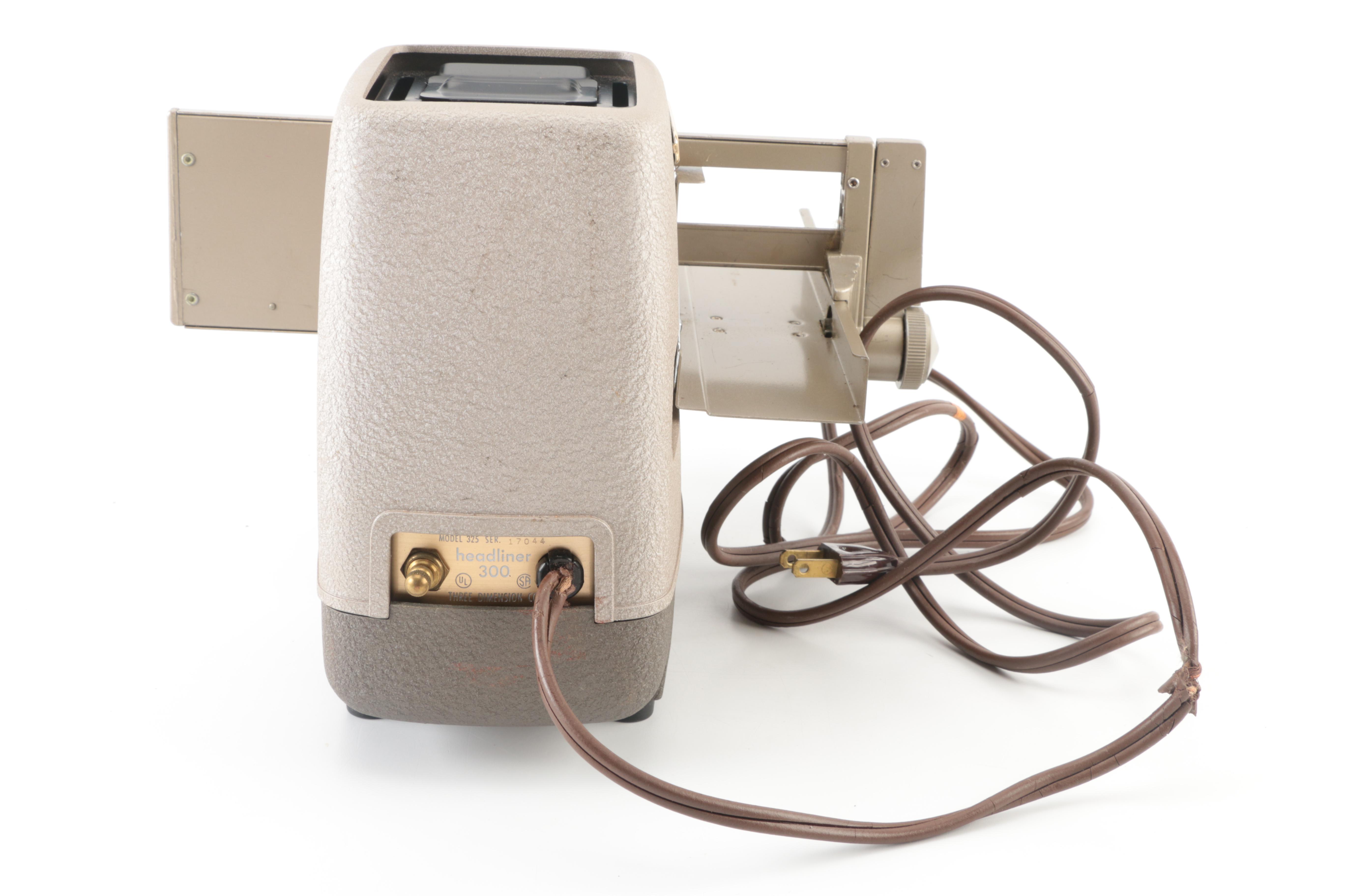 Three Dimension Company Slide Projector