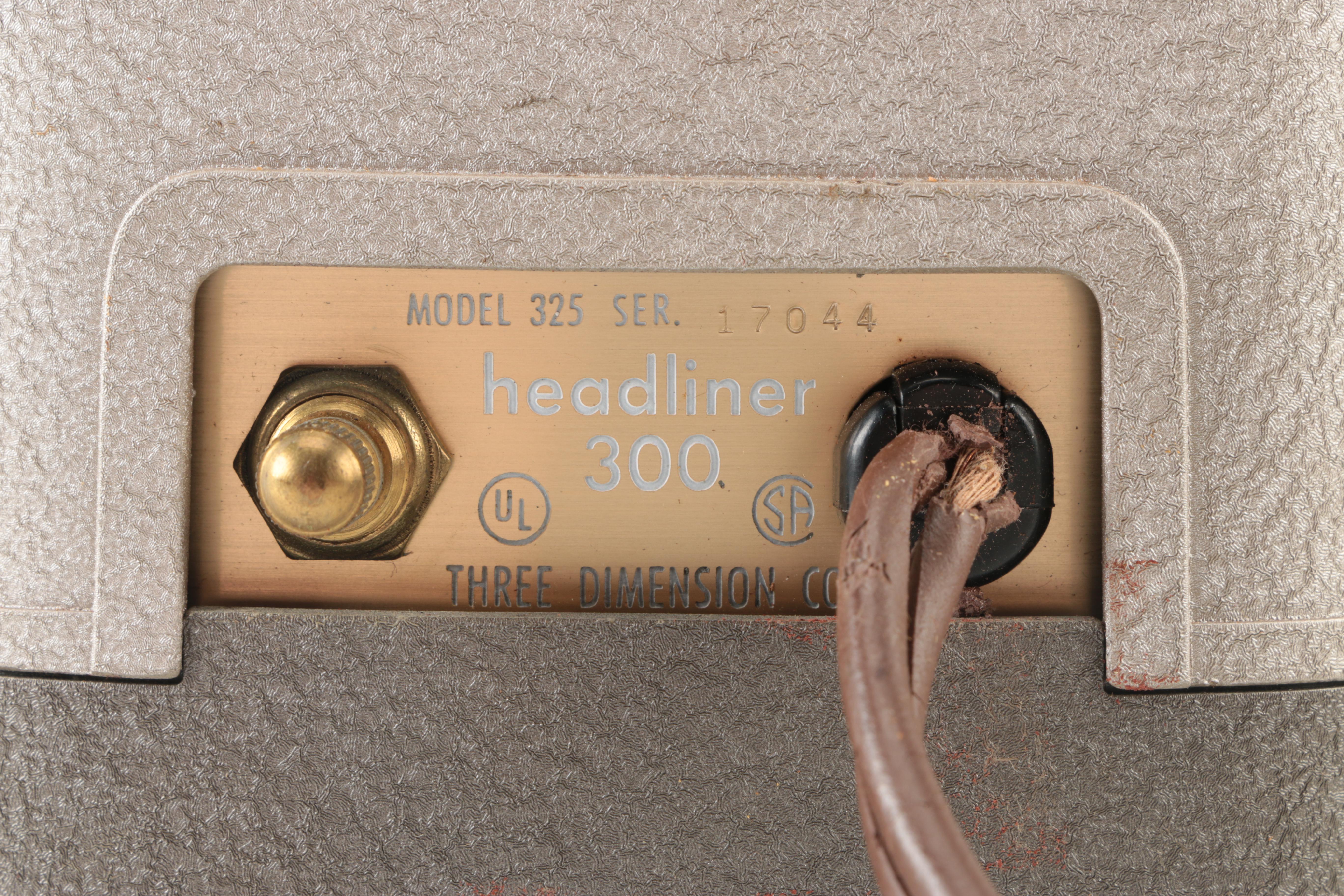 Three Dimension Company Slide Projector