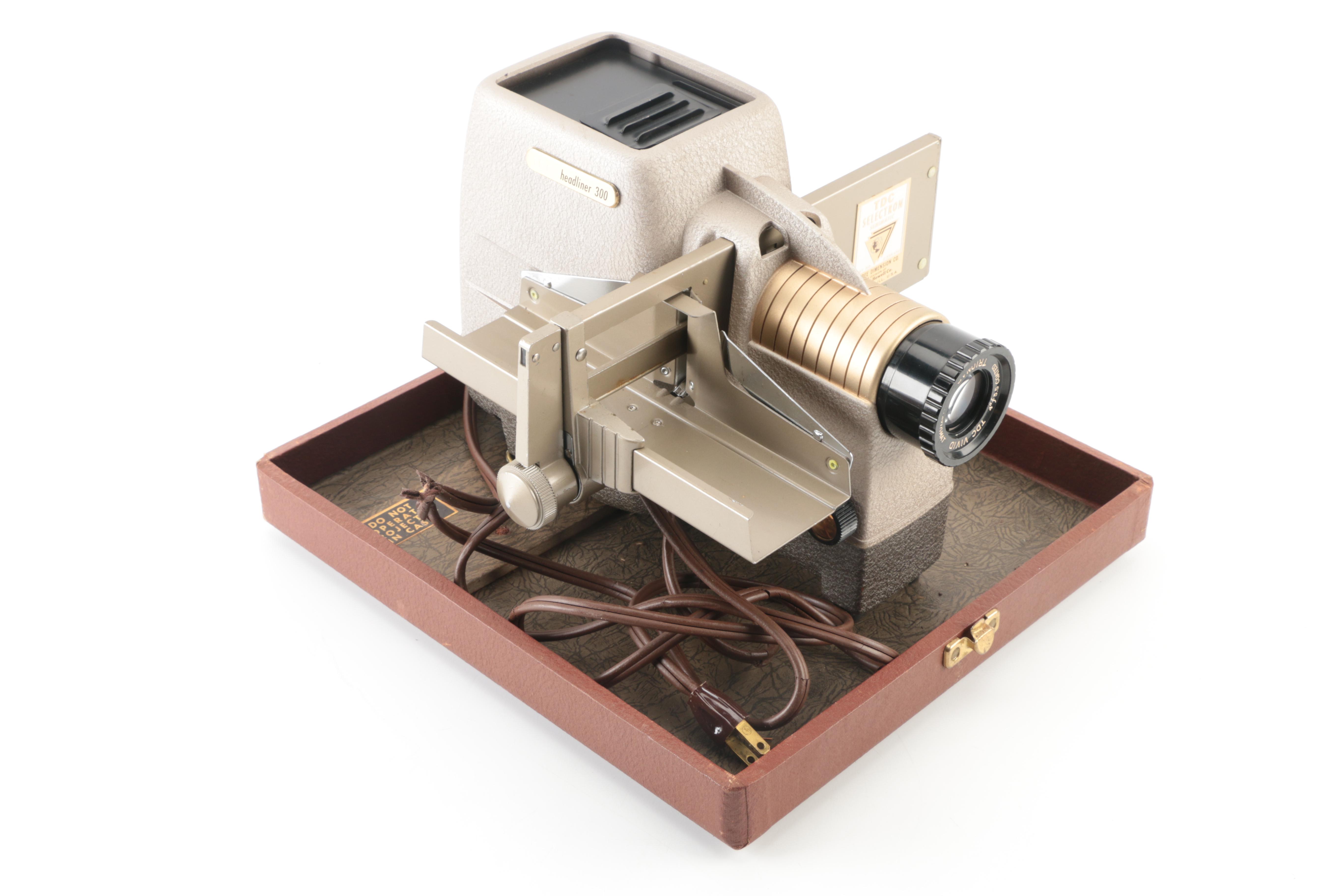 Three Dimension Company Slide Projector