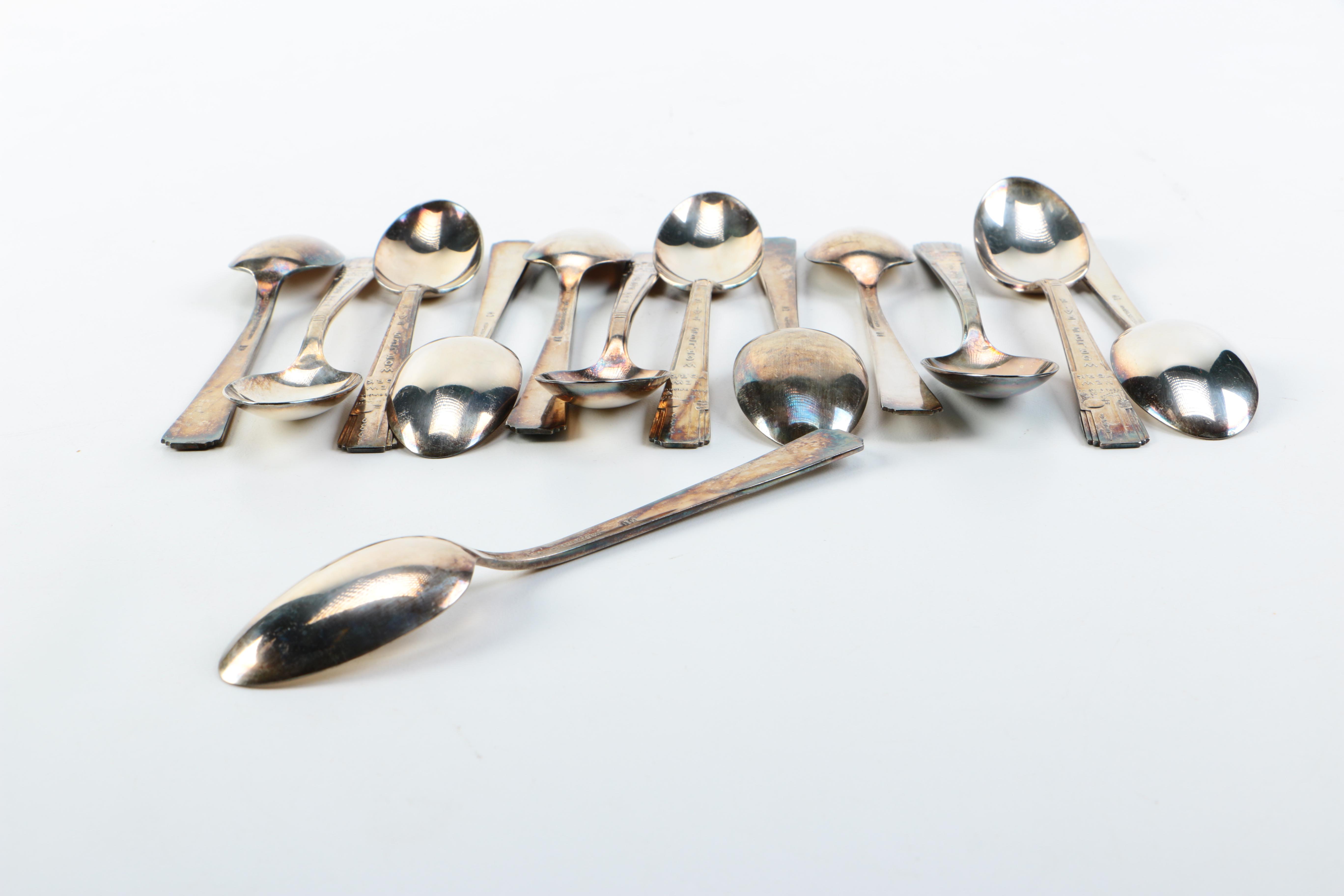 1939 World's Fair Silver-Plated Spoon Collection