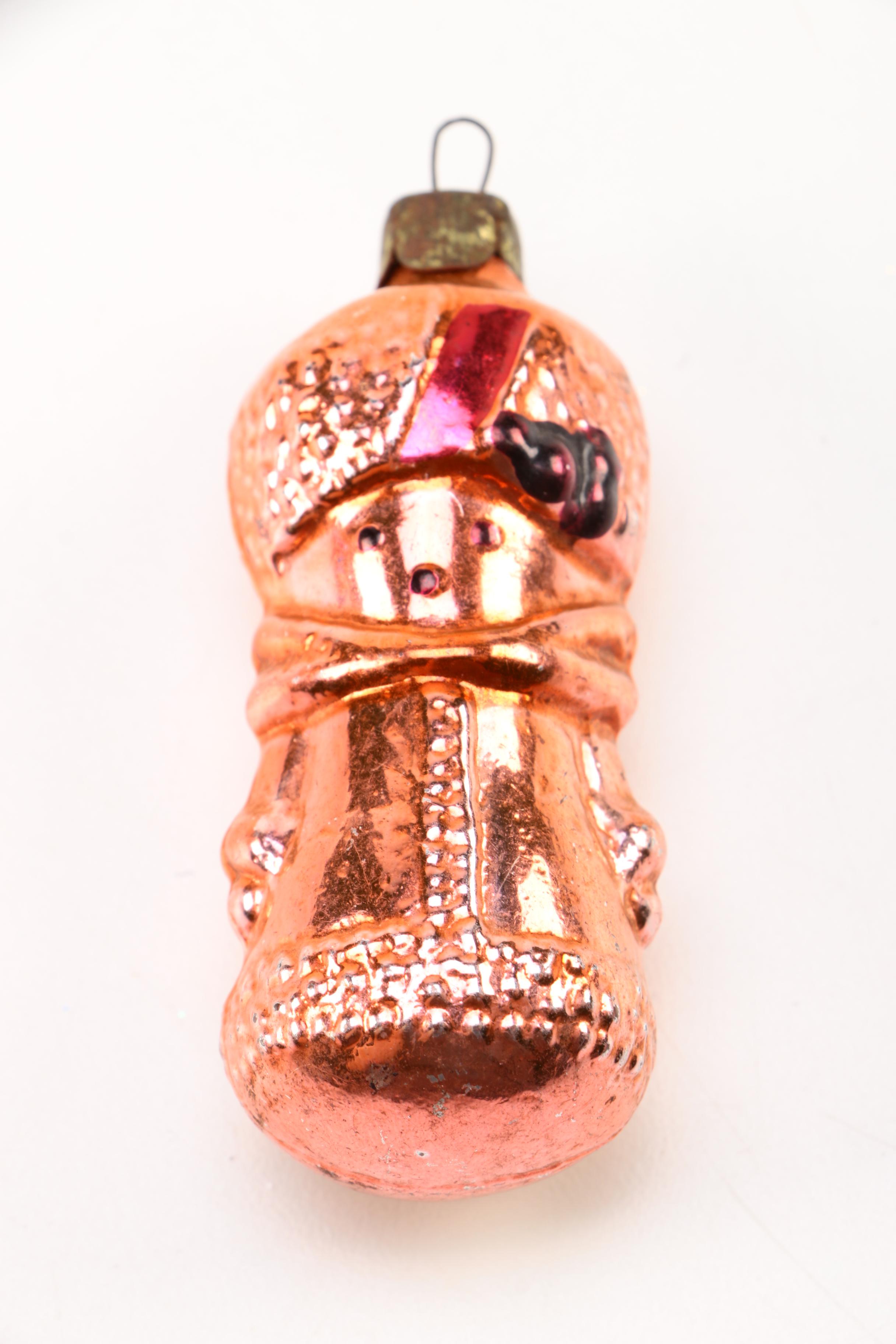 A Collection of Vintage 'Shiny Brite'-Style Tree Ornaments