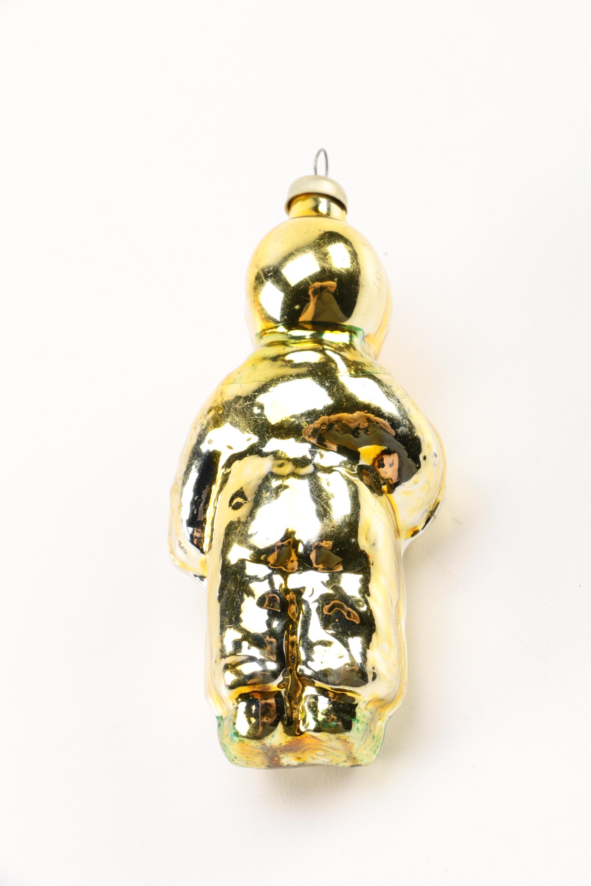 A Collection of Vintage 'Shiny Brite'-Style Tree Ornaments