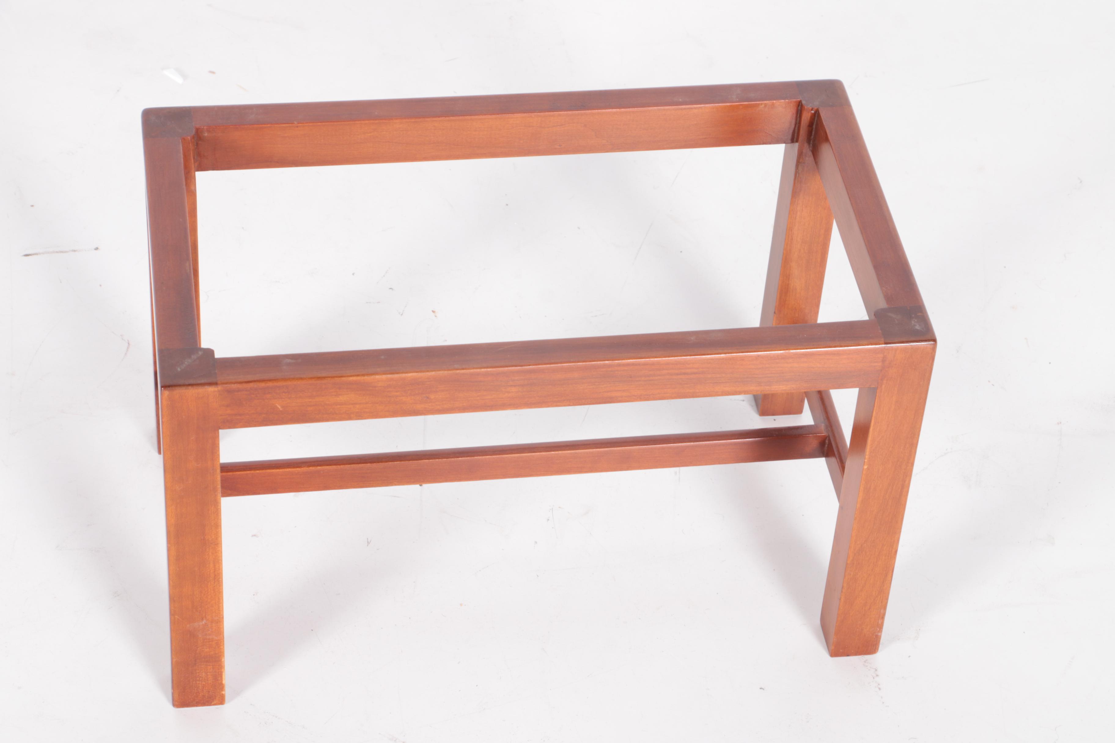 Antique Cherry Cellarette on Stand, 19th Century and Later