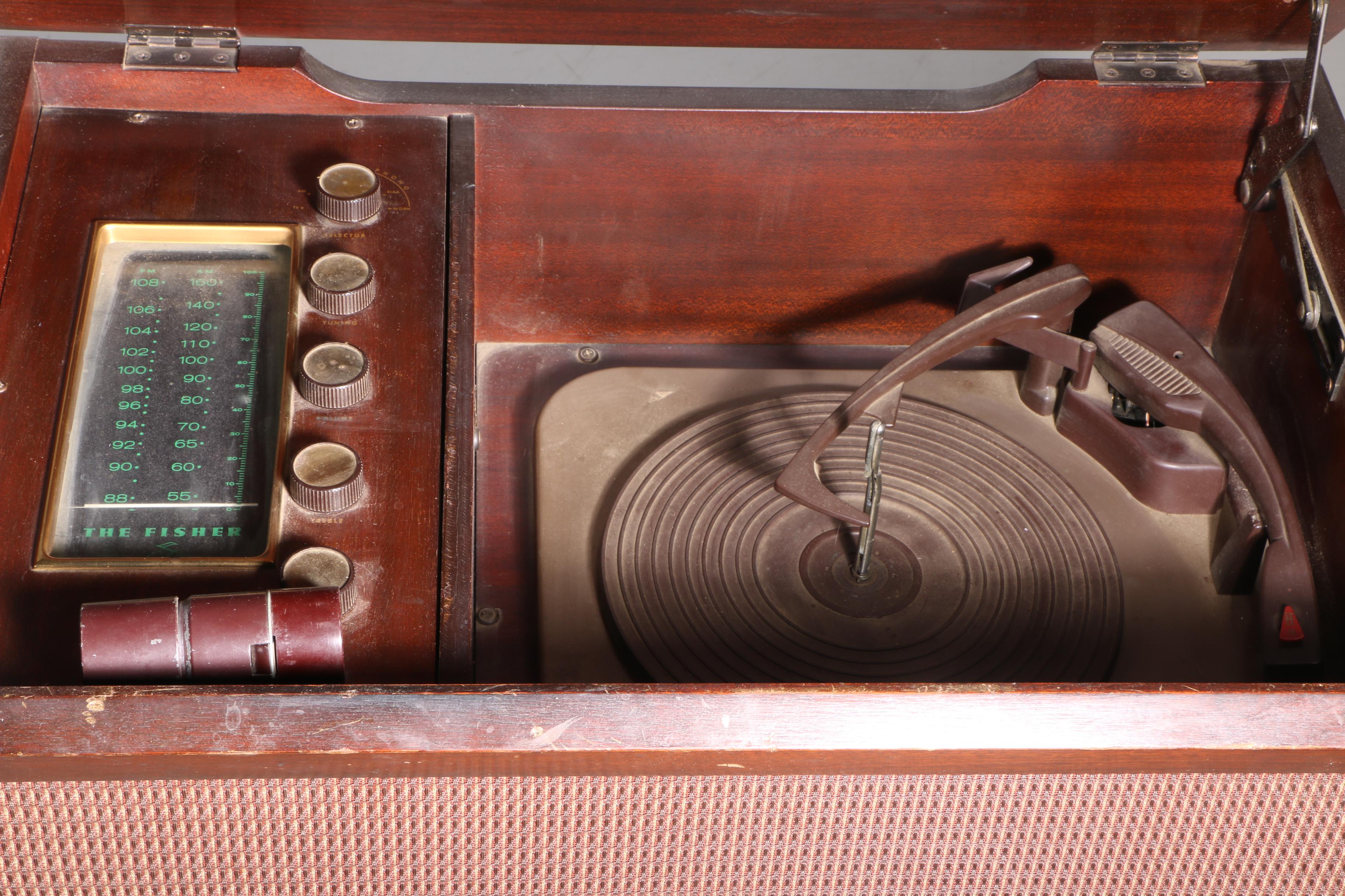 Vintage Fisher Console Stereo